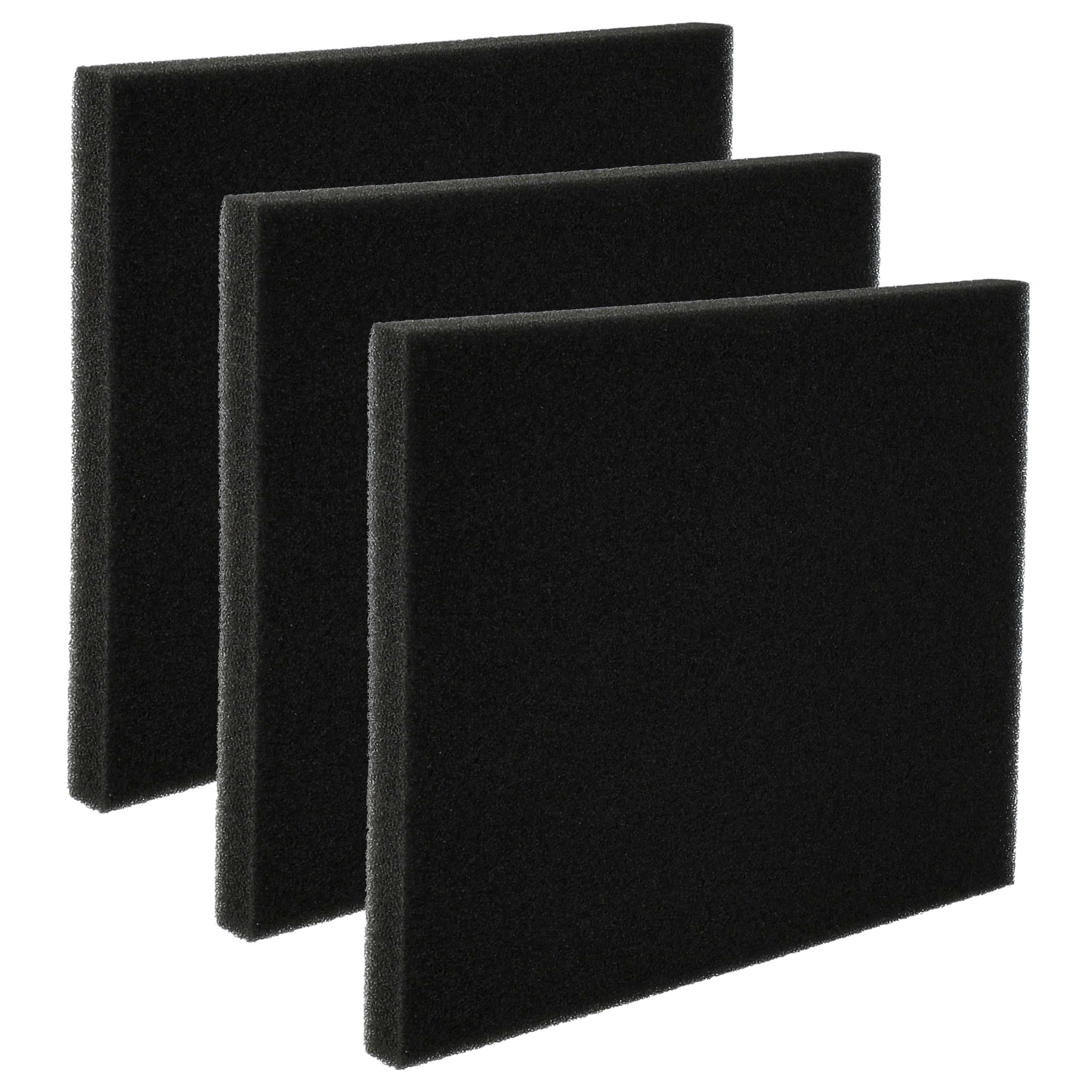 3x foam filter replaces Philips 432200039691, CP0789 for Philips Vacuum Cleaner