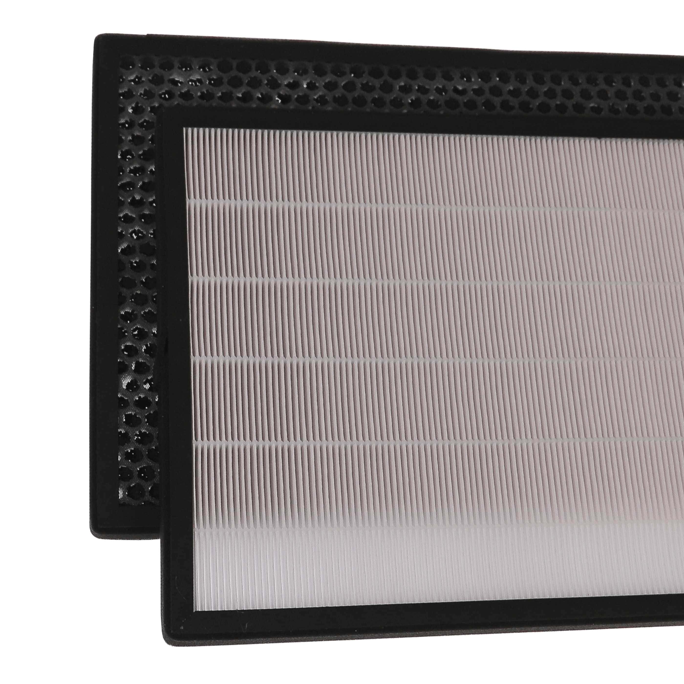 2 Part Filter Set replaces Marreal AP3001-FS, AP3001B Air Purifier - HEPA filter, activated carbon filter