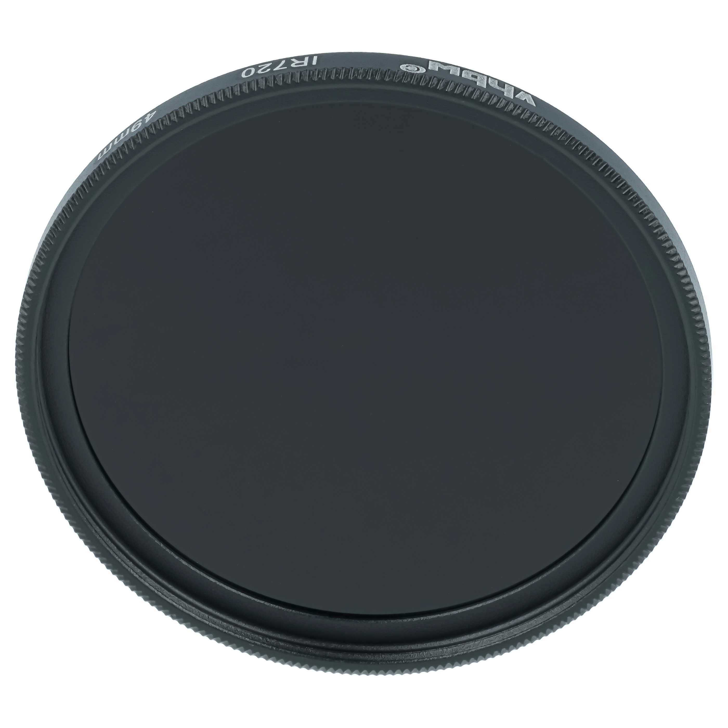 Filtr podczerwieni 720nm na obiektyw Canon PowerShot G7X Mark III, G5x, G7X, G7x Mark II - Filtr IR