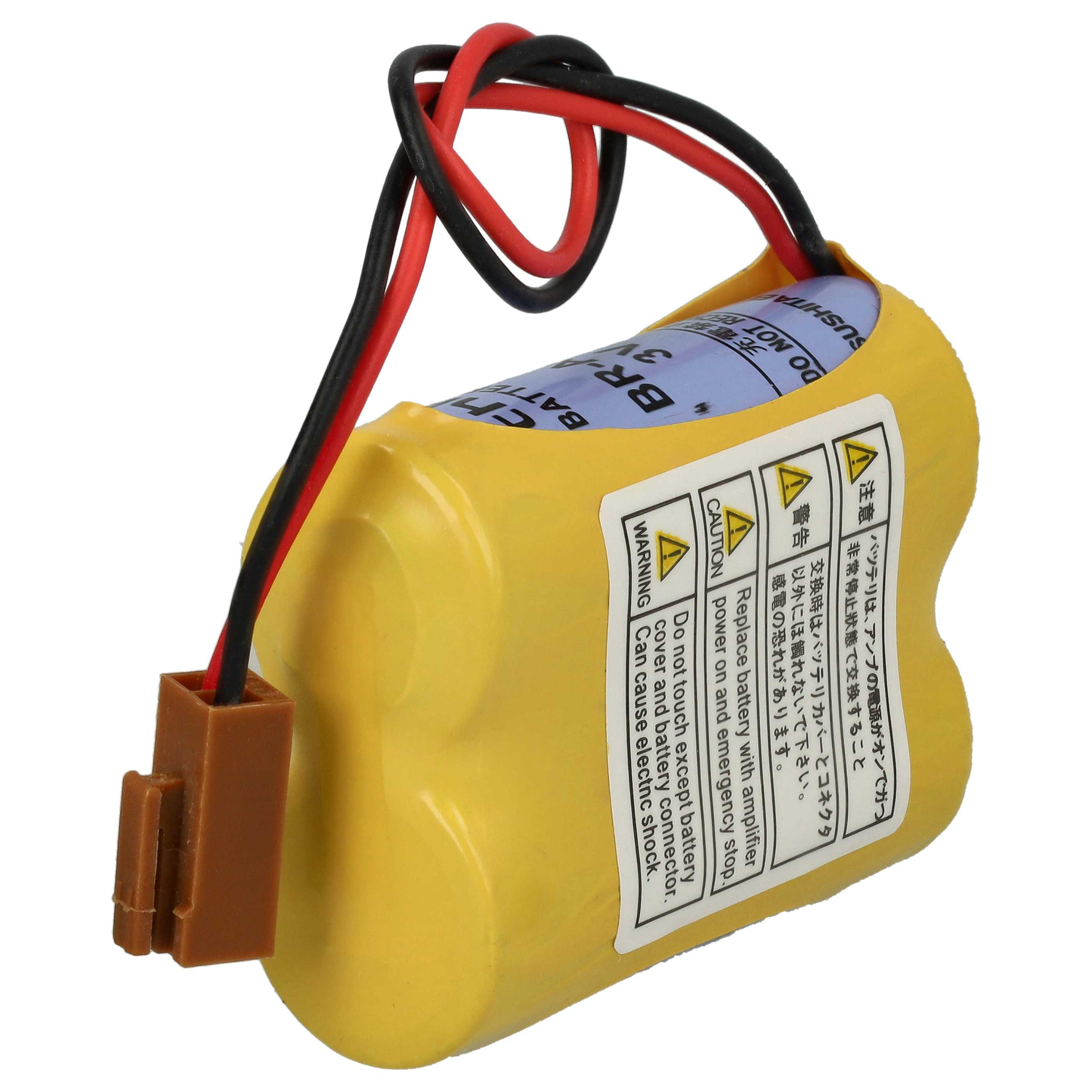 Batterie remplace Ge Fanuc BR-ACF2P pour pour PLC Programmable Logic Controller - 2200mAh 6V Li-MnO2