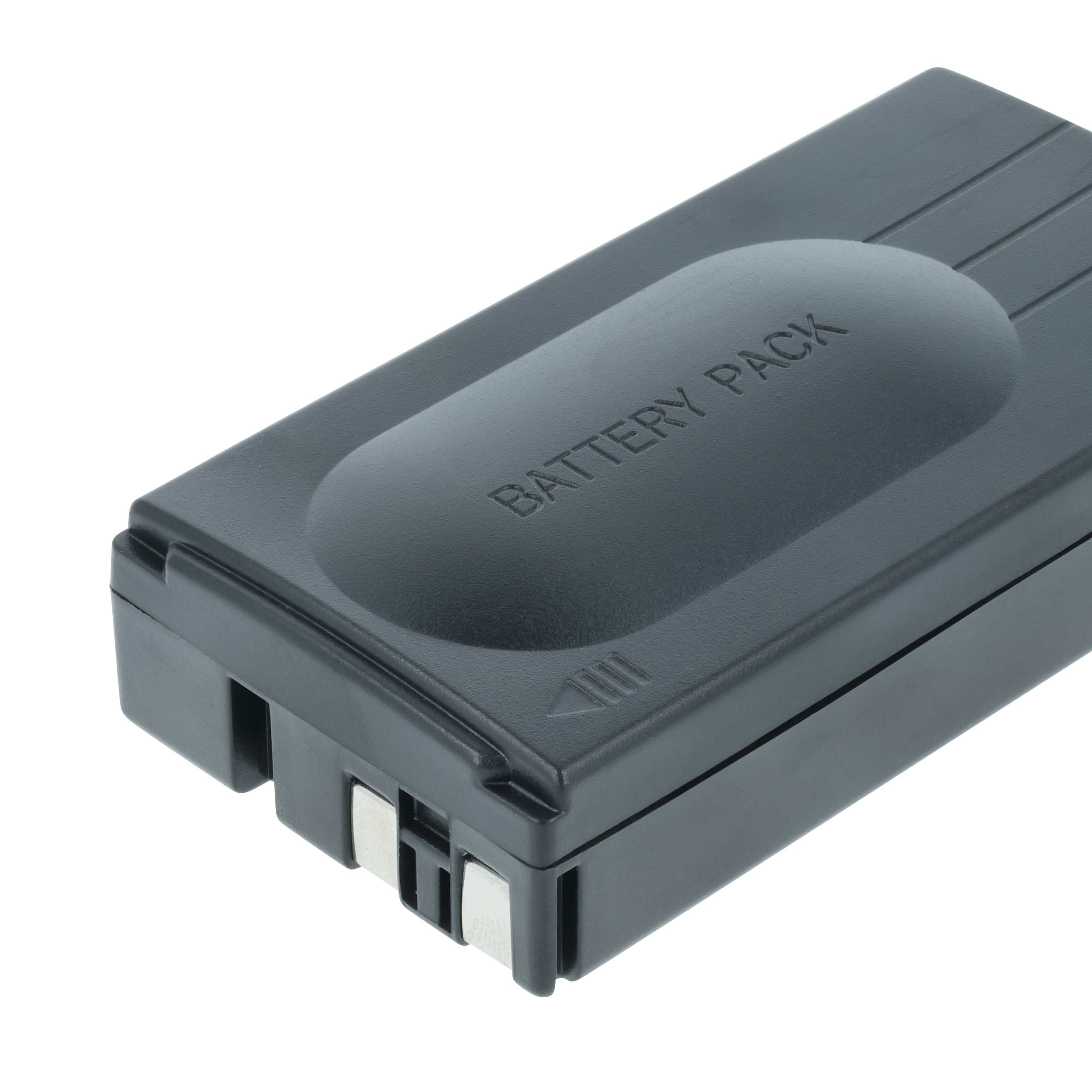Videocamera Battery replaces Canon BP-818, BP-729, BP-726, BP-722D, BP-714, BP-711 - 2000 mAh 6 V NiMH