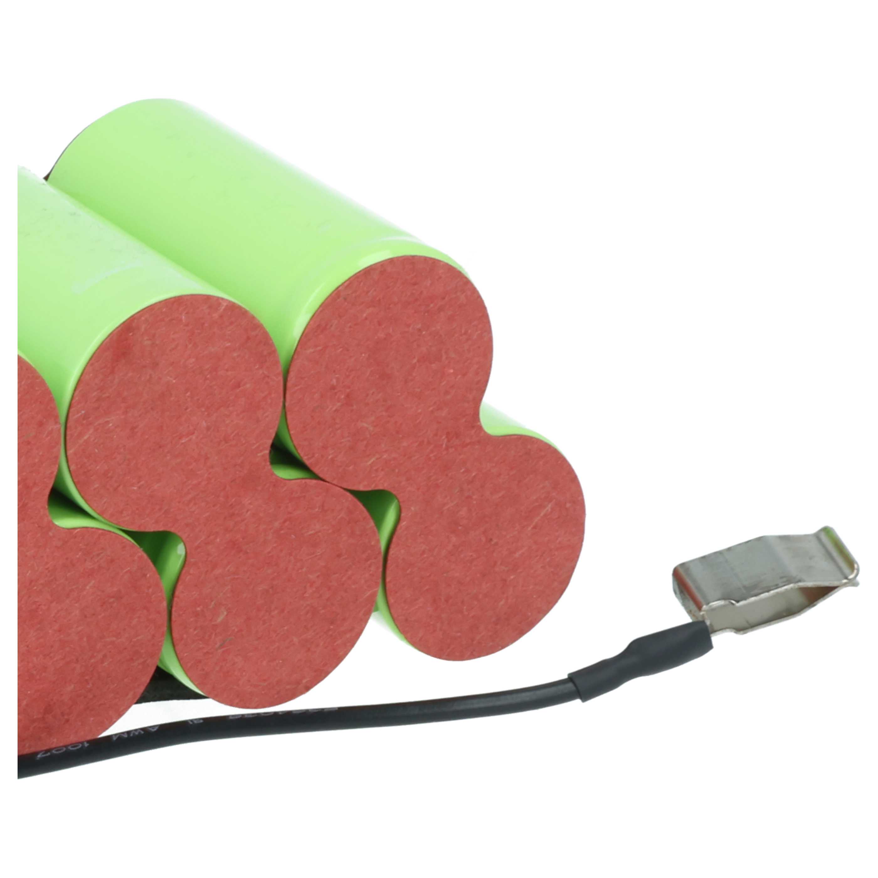 Akku für Staubsauger wie Bosch BBBH 22042, BBH 22042/01, ersetzt 11008882, Ni-MH, 20.4 V, 2000 mAh