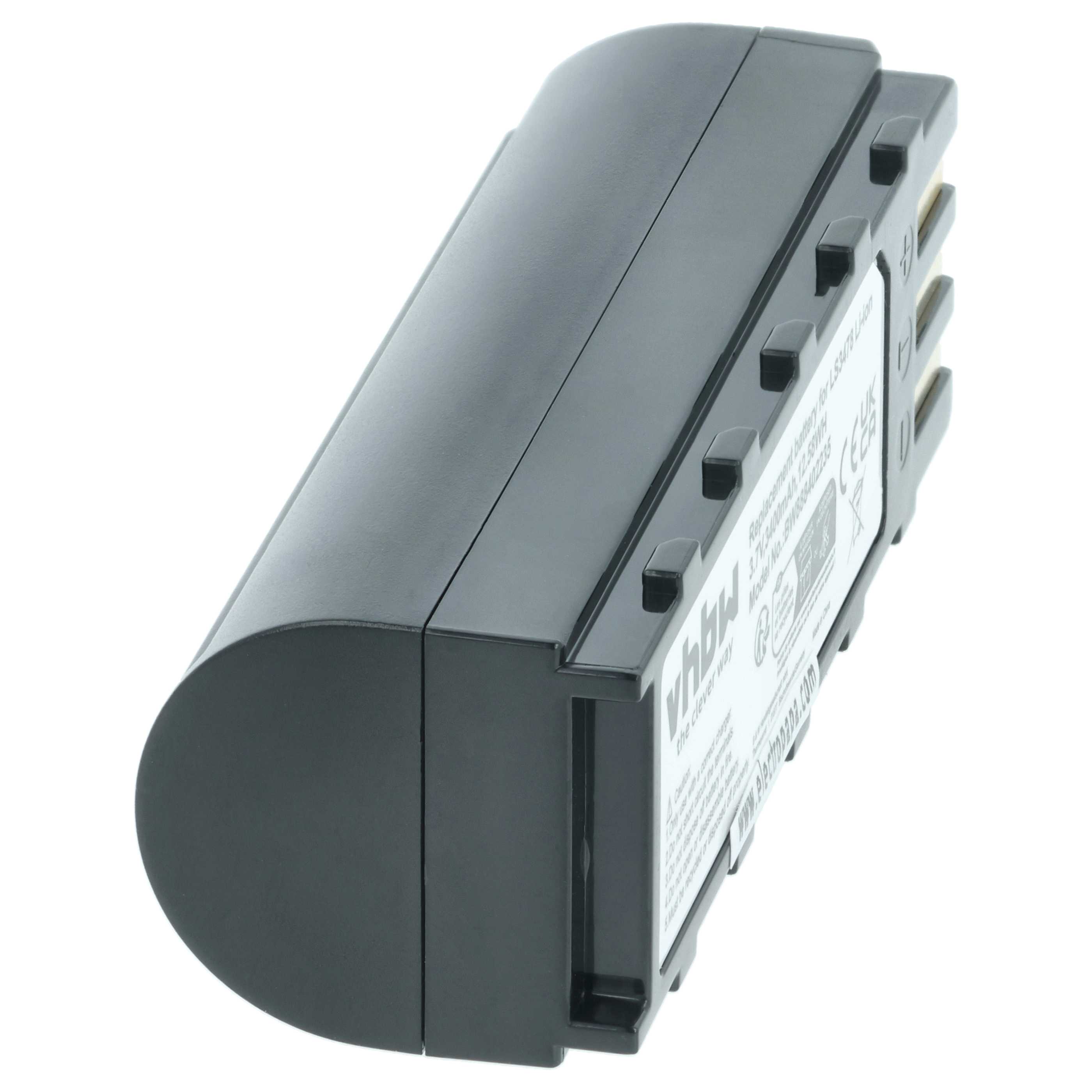 5x Battery replaces Motorola 21-62606-01 for Symbol Barcode Scanner POS - 3400 mAh 3.7 V