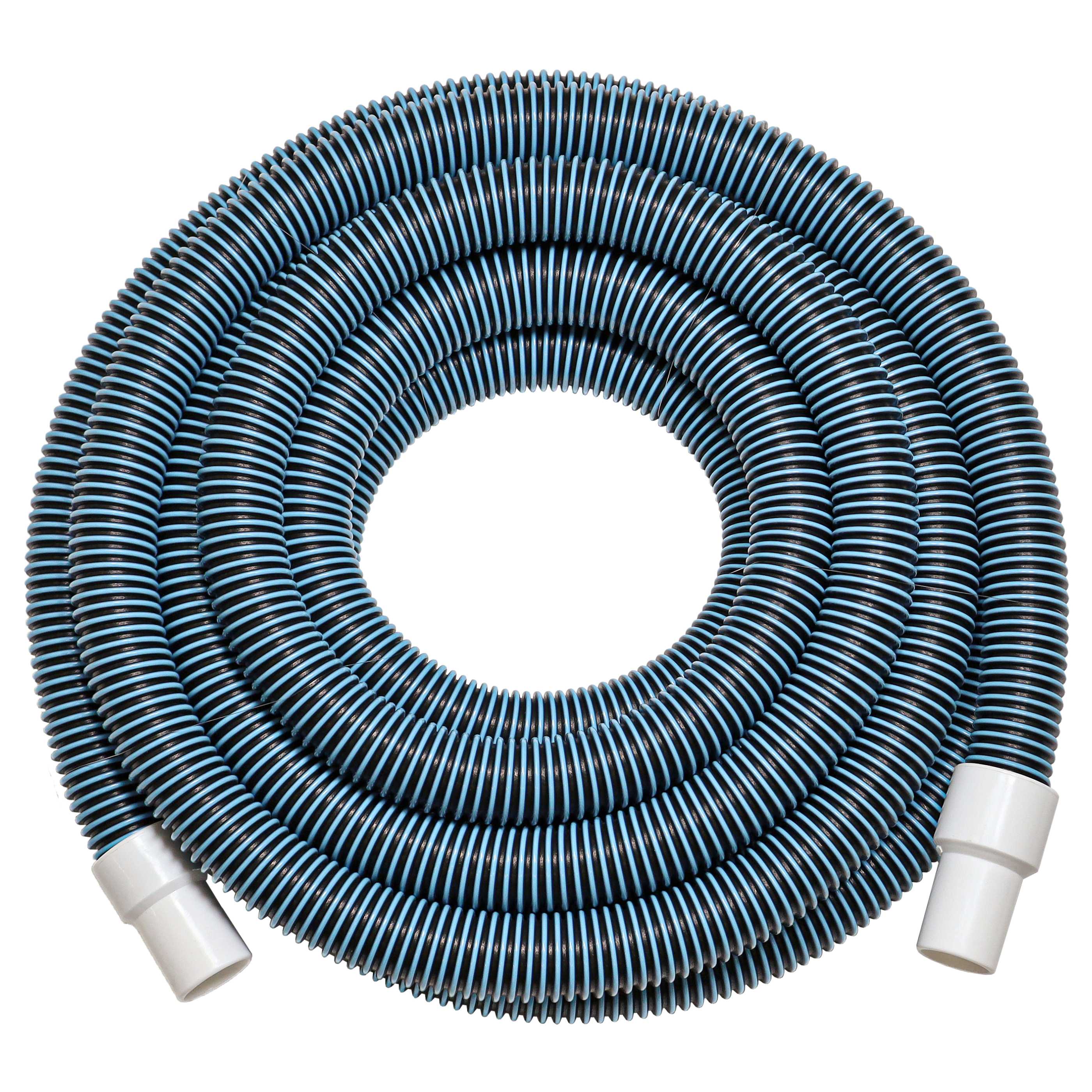 Pool Hose suitable for Skimmer, Pool Floor Vacuum Cleaner, Filter Unit - 7.6 m long, 32mm ⌀ Round Connector