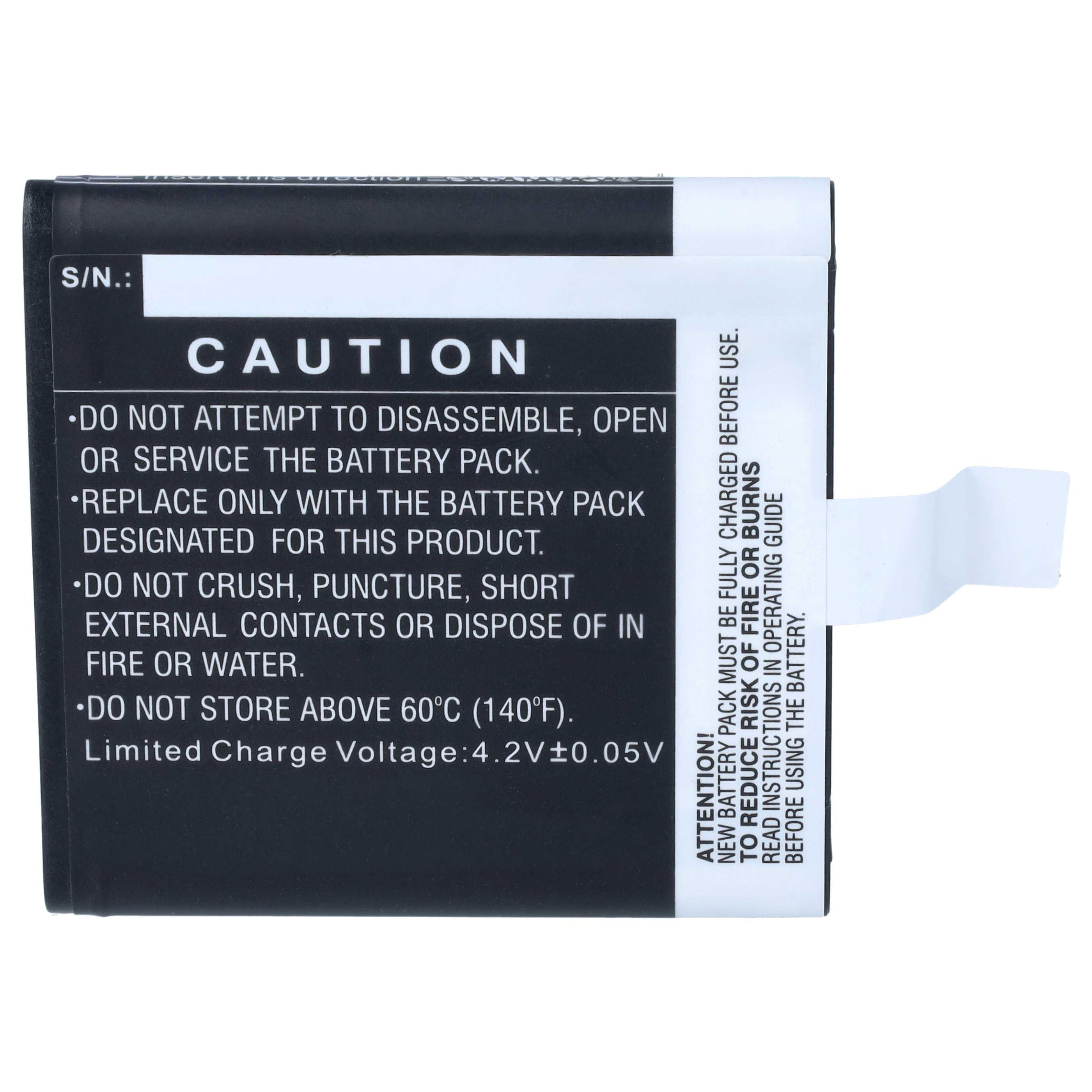 GPS Battery replaces Falk 1674830000 - 1800mAh, 3.7V