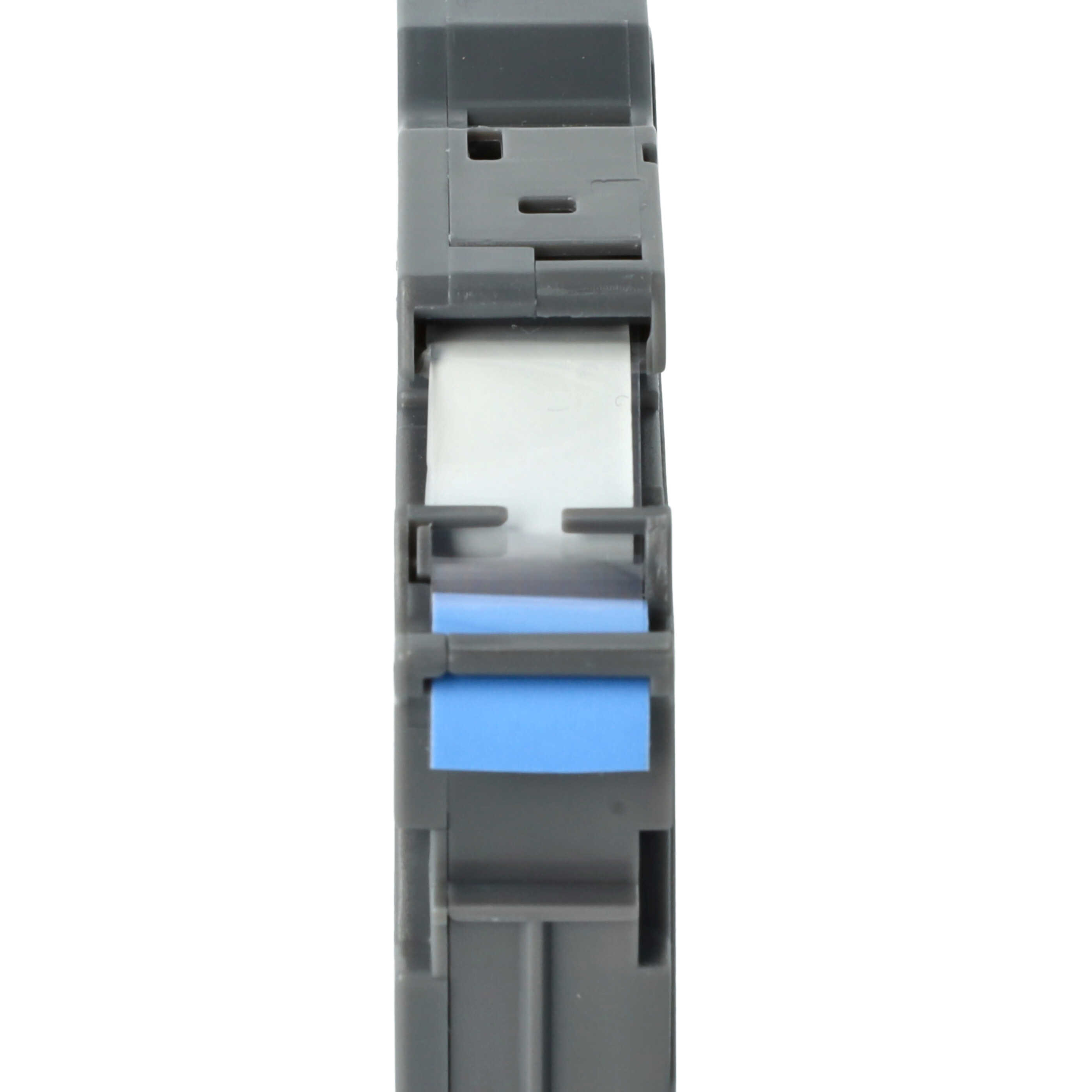 Cassetta nastro sostituisce Brother TZ-535, TZE-535 per etichettatrice Brother 12mm bianco su blu