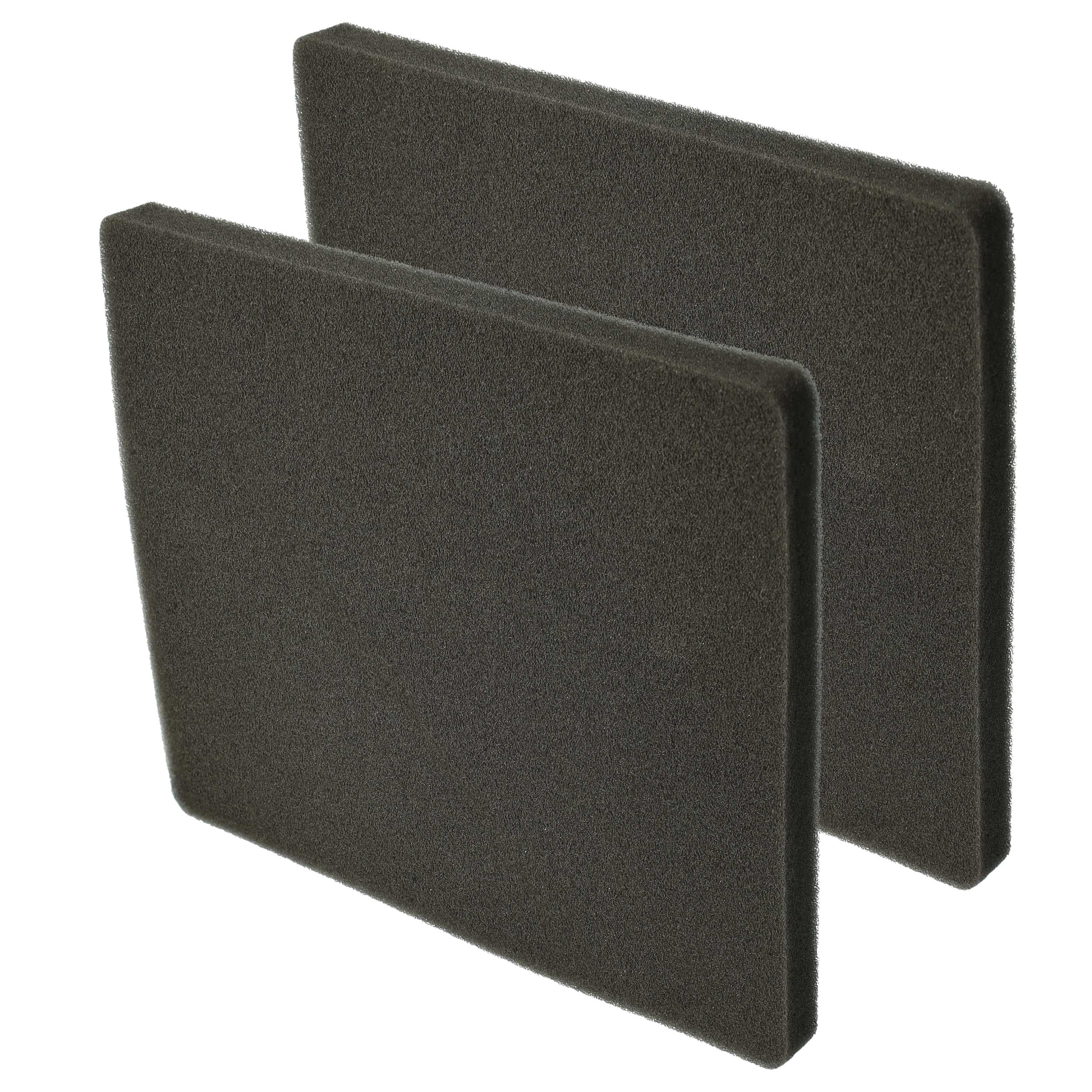 2x exhaust filter / sponge filter replaces Electrolux 1180215012 for Electrolux Vacuum Cleaner