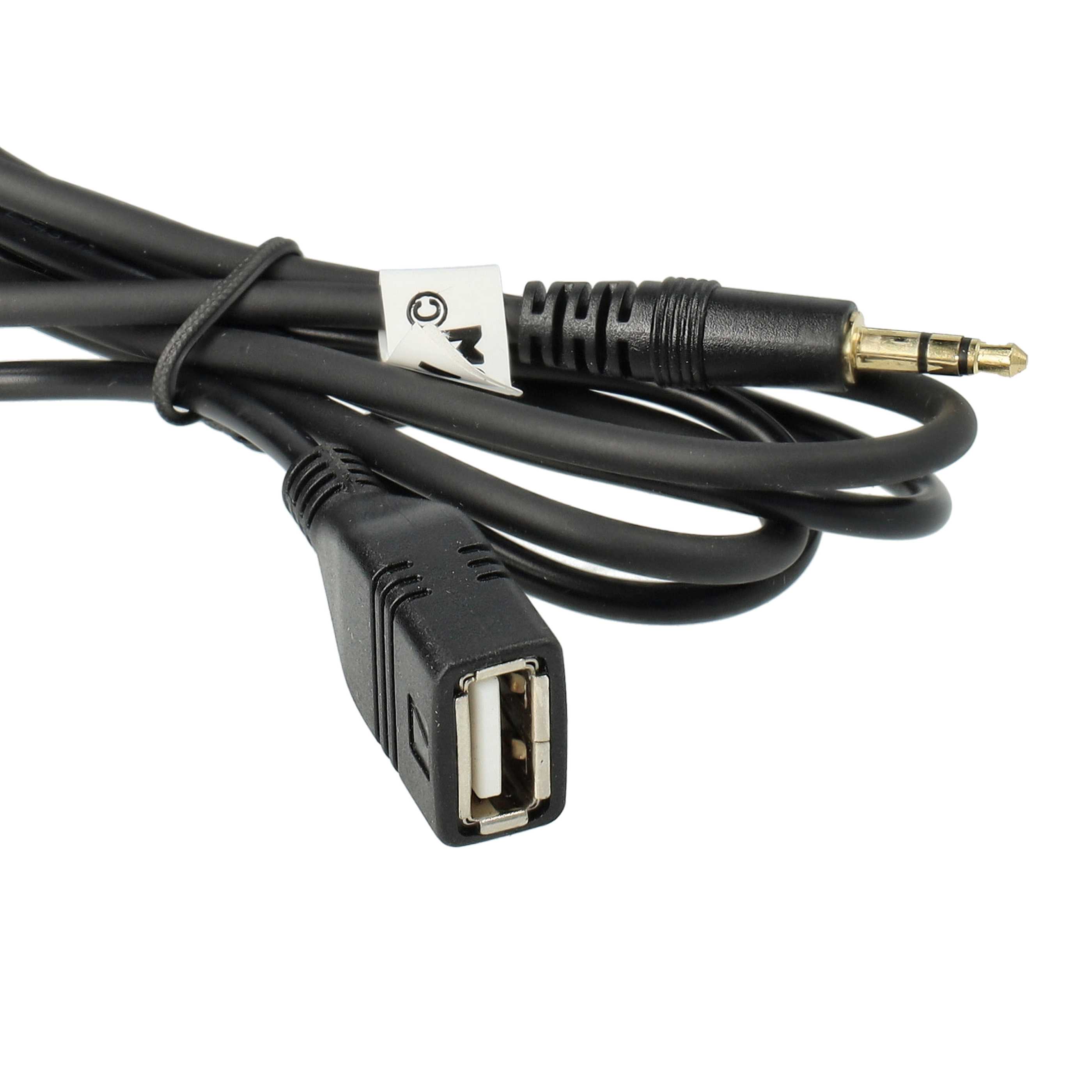 Cable adaptador audio para Toyota4Runner 2003-2010 Toyota radio auto - 145cm, USB