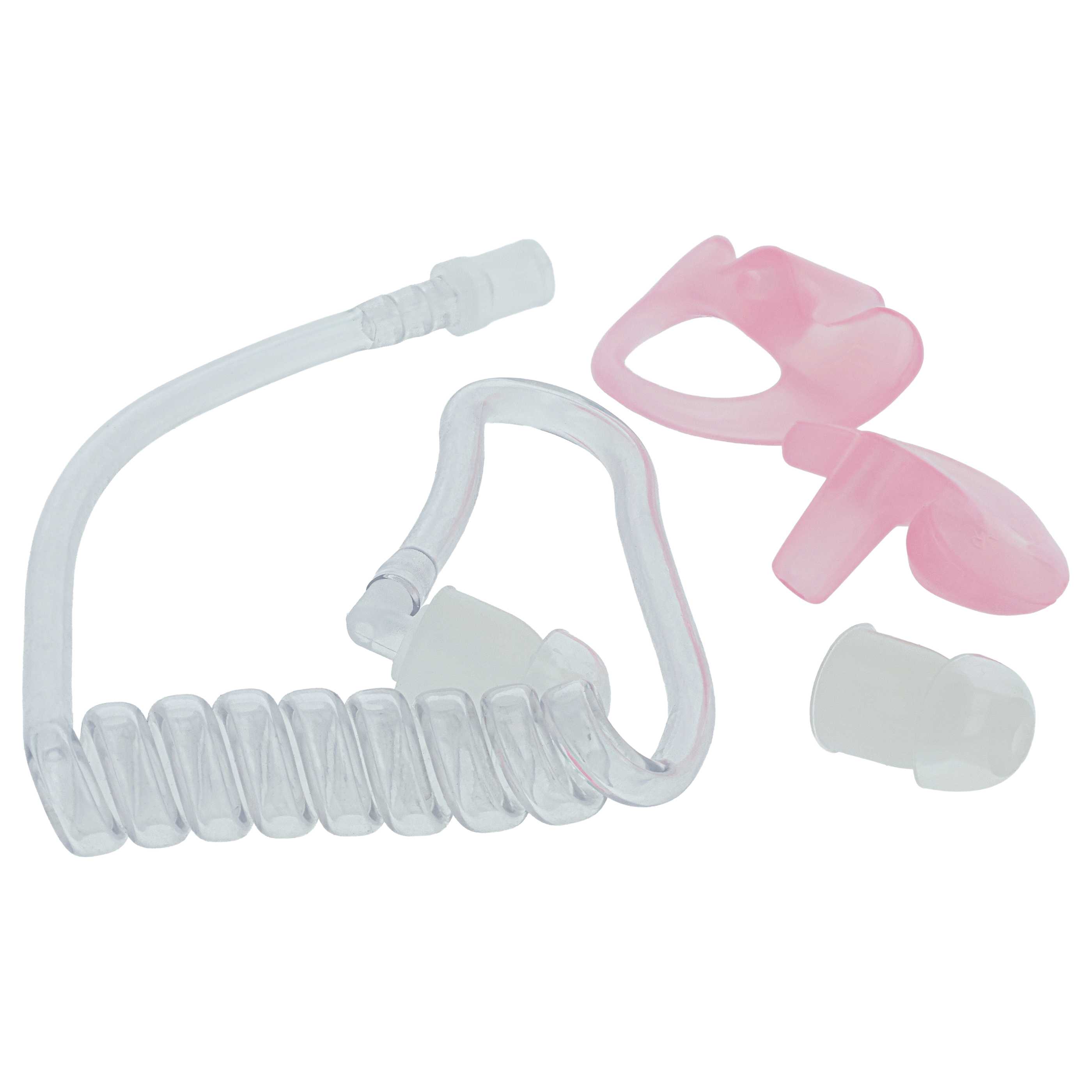 10x Sound Tube suitable for Headset - Incl. 20x ear plug, 20x ear piece L, Ear Piece L (Left & Right), Transpa