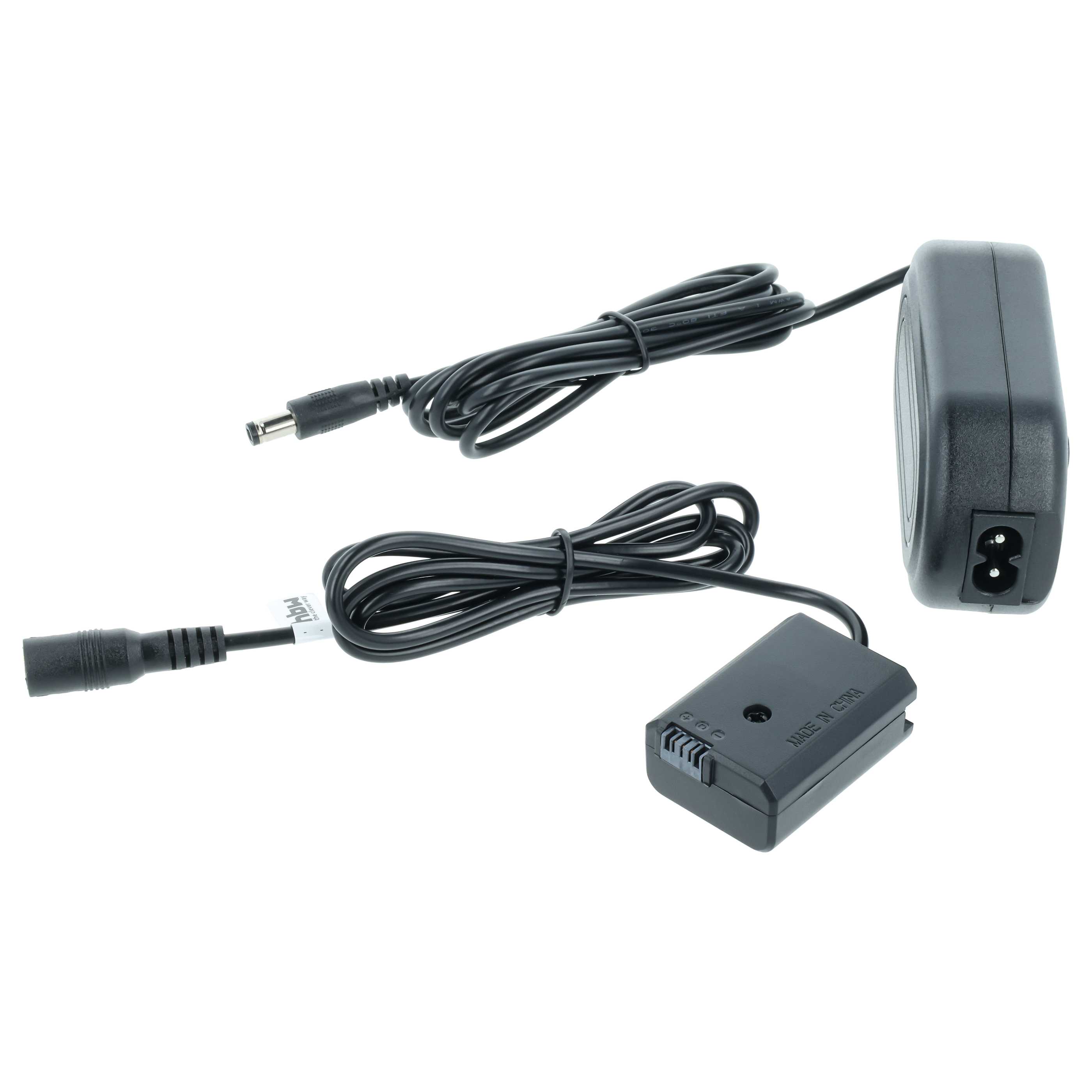 Power Supply replaces AC-PW20 for Camera + DC Coupler - 2 m, 7.6 V 2.0 A