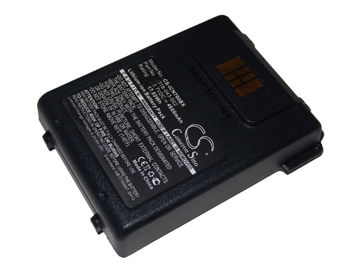 Batterie remplace Intermec 318-043-012, 318-043-002, 1000AB01 pour scanner de code-barre - 4600mAh 3,7V Li-ion