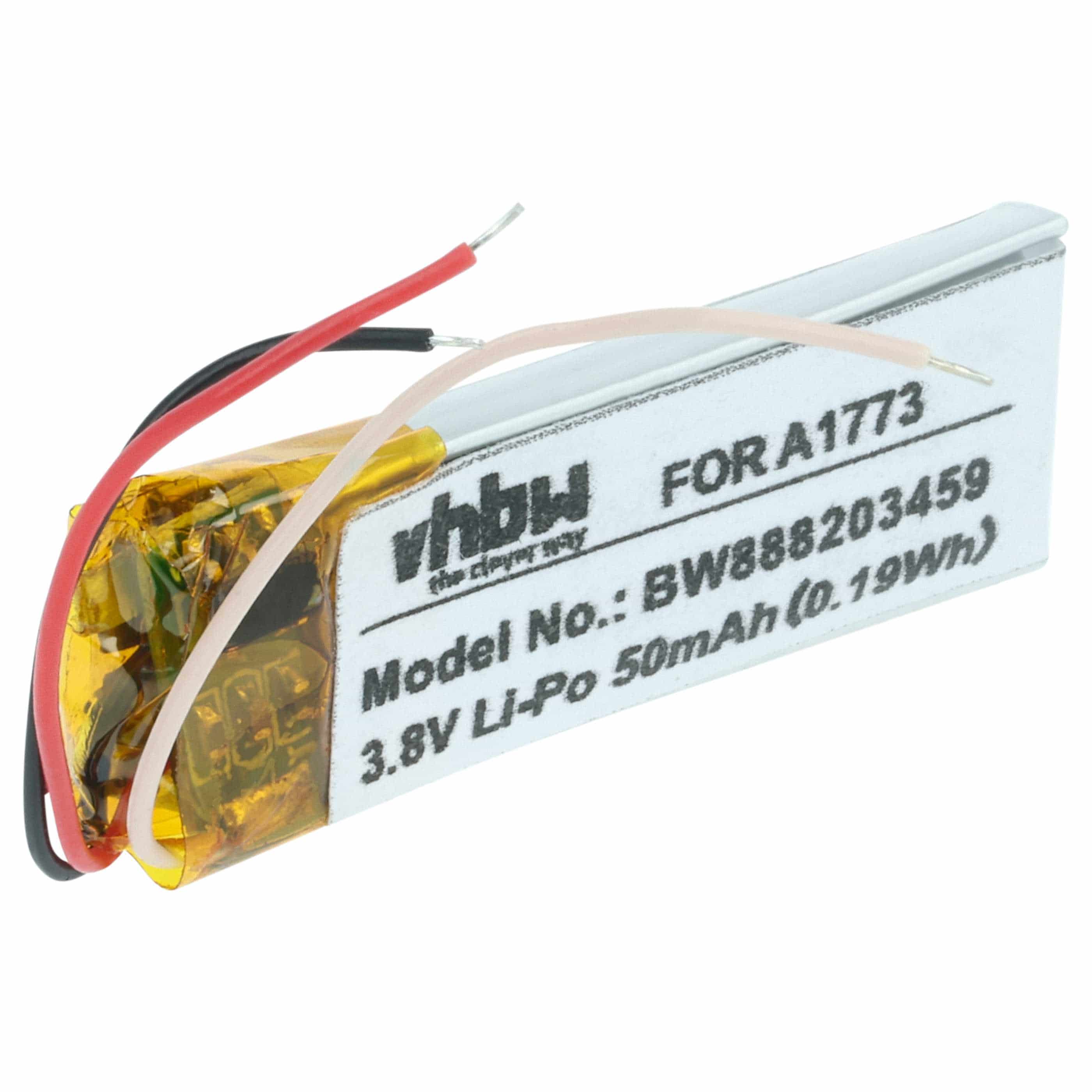 Akumulator do słuchawek bezprzewodowych zamiennik Beats by Dr. Dre A1773, YU10448-16022 - 50 mAh 3,8 V LiPo