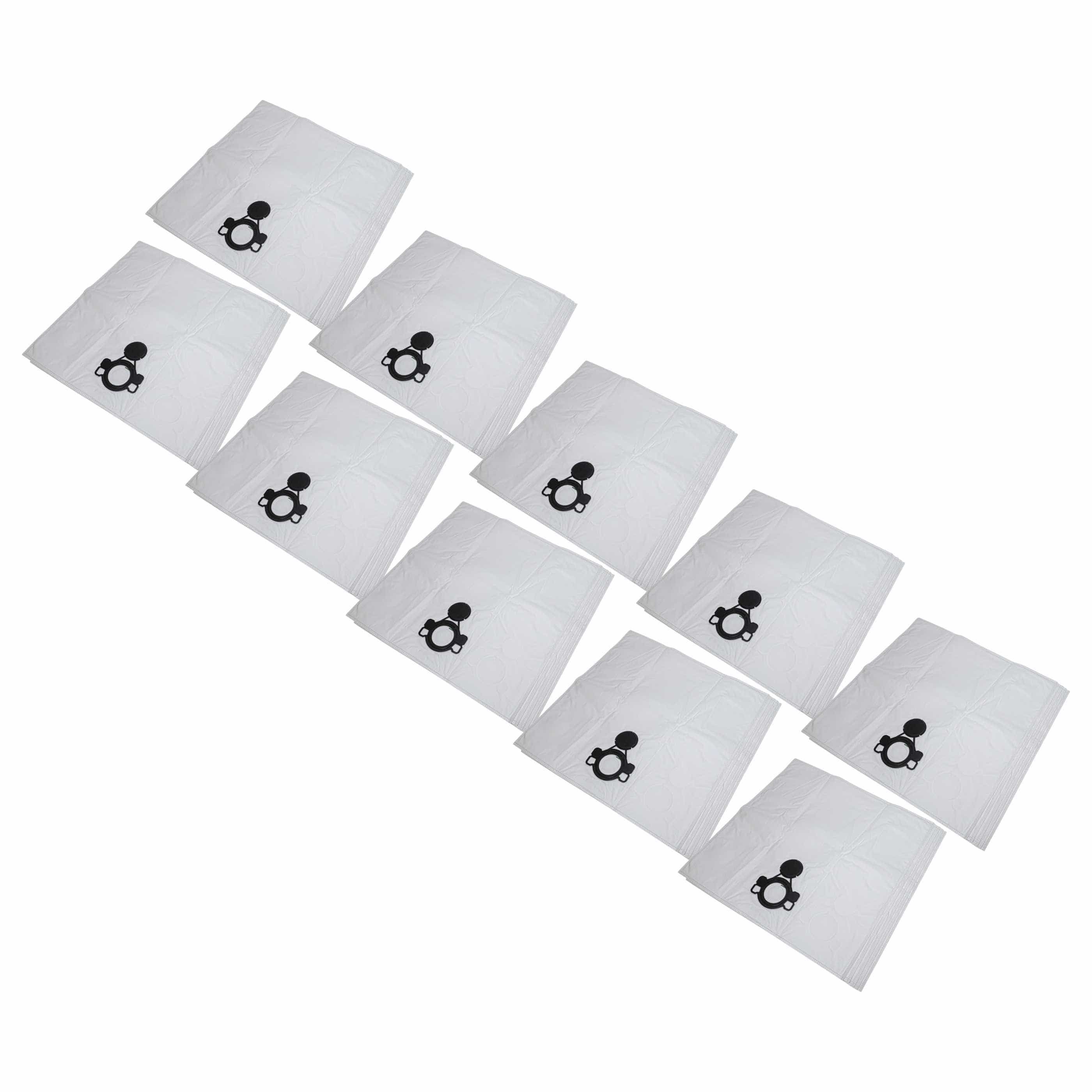 50x Sac remplace Nilfisk 107419592 pour aspirateur Nilfisk - microfibre non tissée