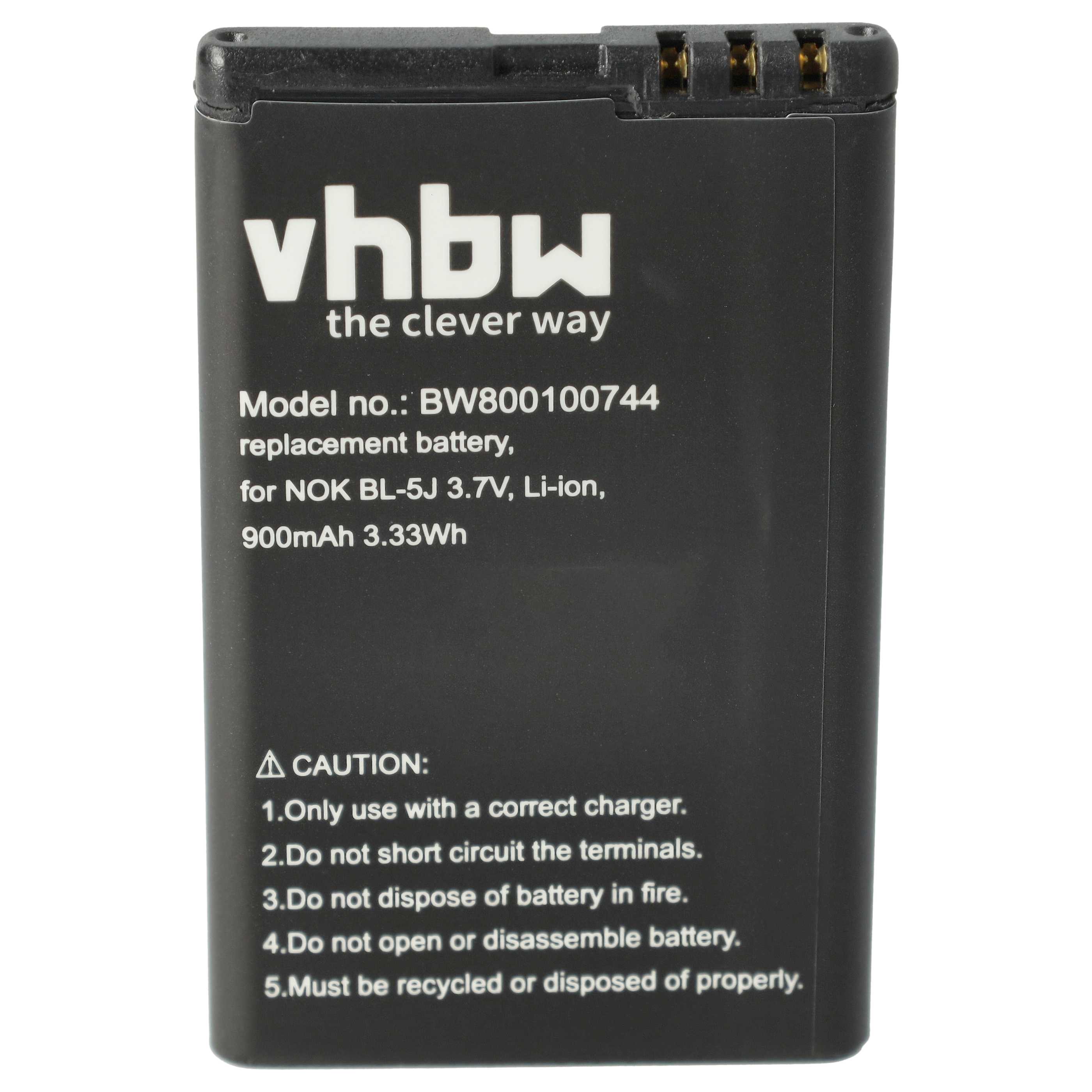 Akumulator do telefonu smartfona zamiennik Doro RCB01 - 900 mAh 3,7 V Li-Ion