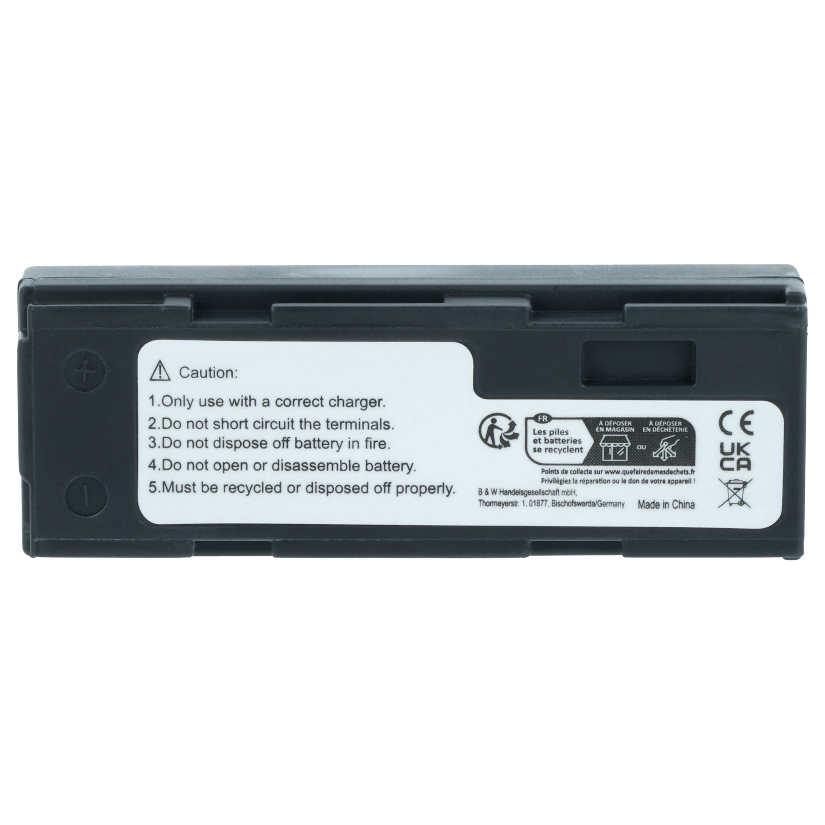 3x Battery replaces Epson EU95 - 1200mAh, 3.7V, Li-Ion