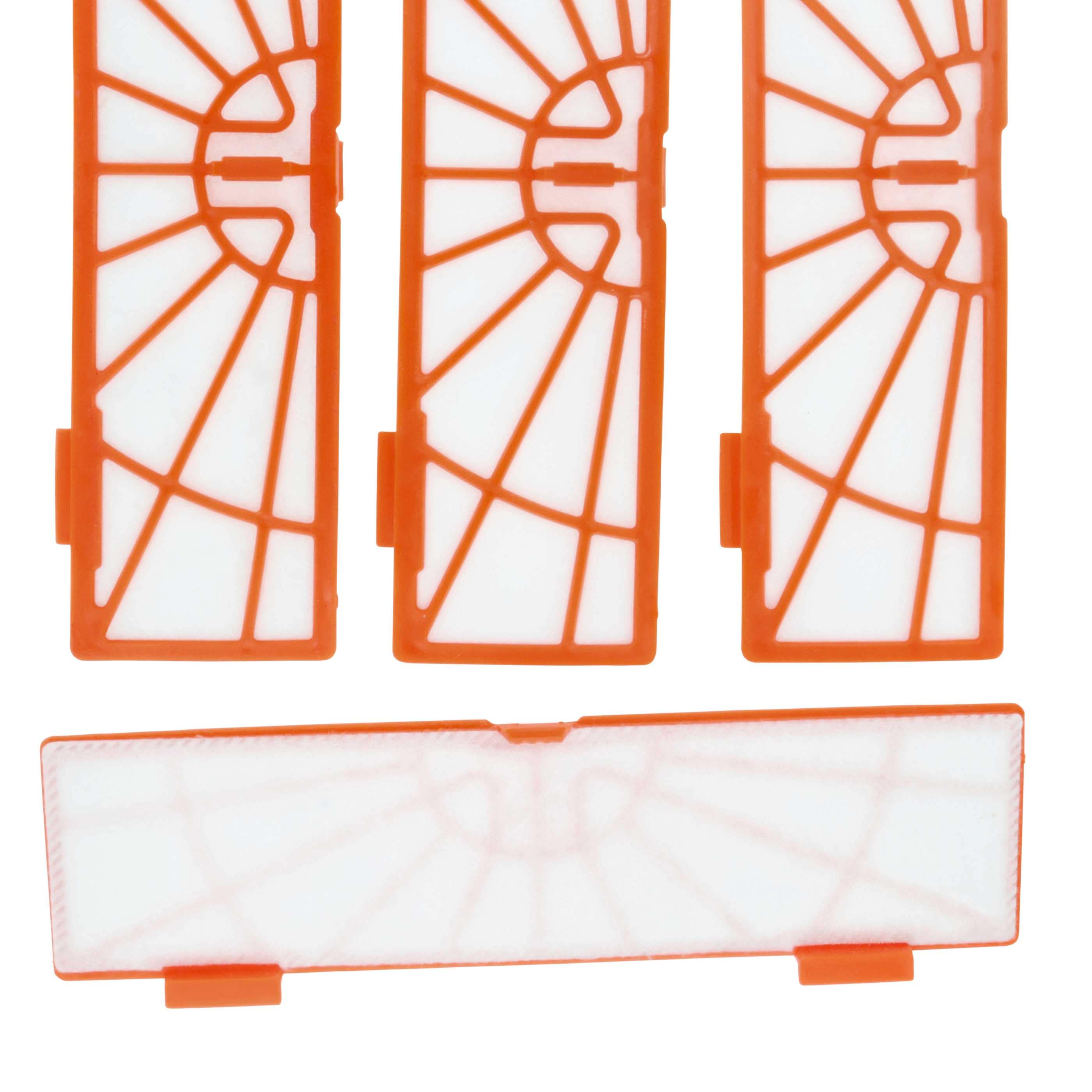 4x Filtres pour aspirateur robot Neato Botvac Connected, D3, D5 - Lot de filtres à poussières