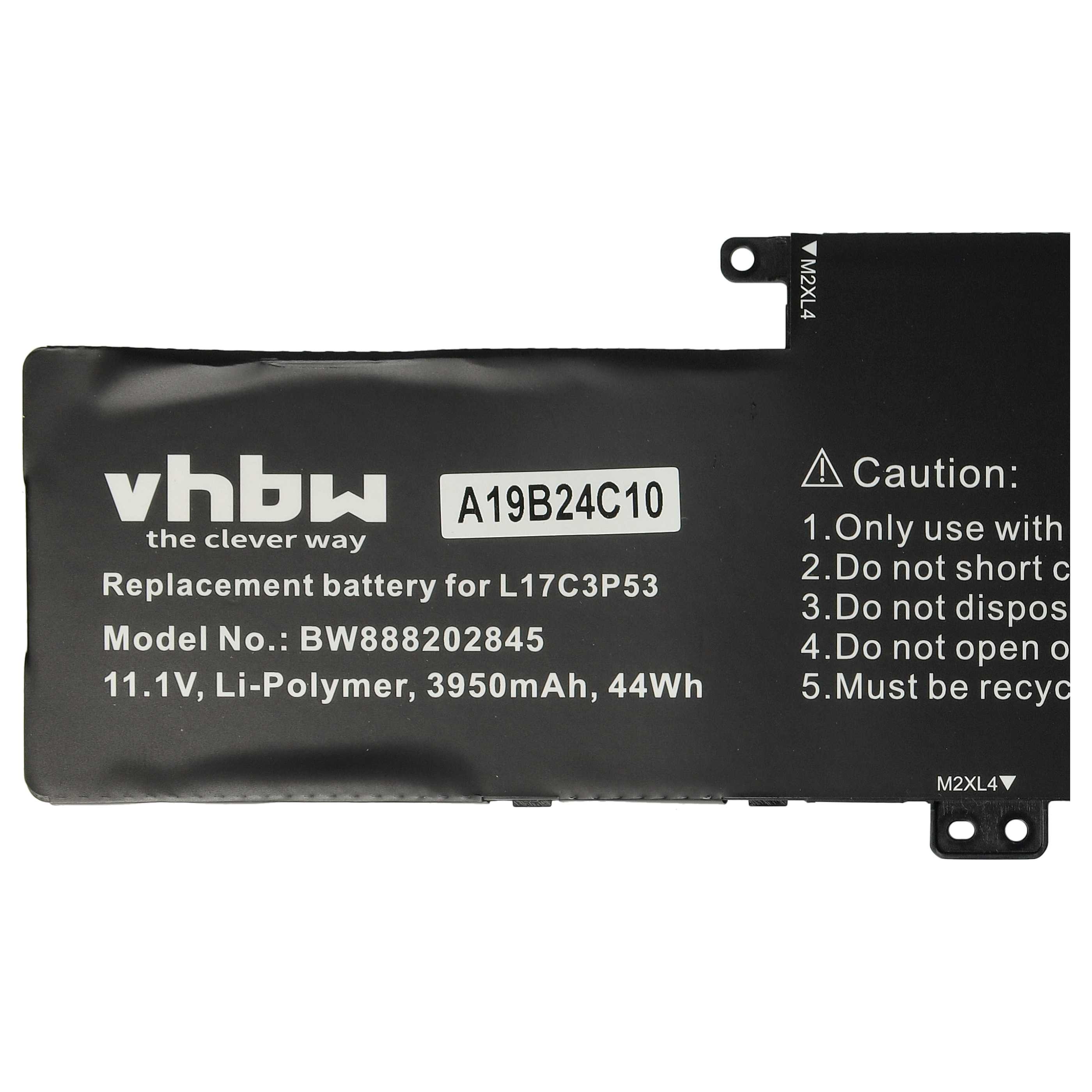 Akumulator do laptopa zamiennik Lenovo 01AV481, 01AV482, 5B10W13885, 01AV483, 041AV481 - 3950 mAh 11,1 V LiPo