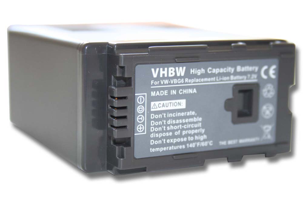 Akumulator do kamery cyfrowej / wideo zamiennik Panasonic VW-VBG6 - 4000 mAh 7,2 V Li-Ion