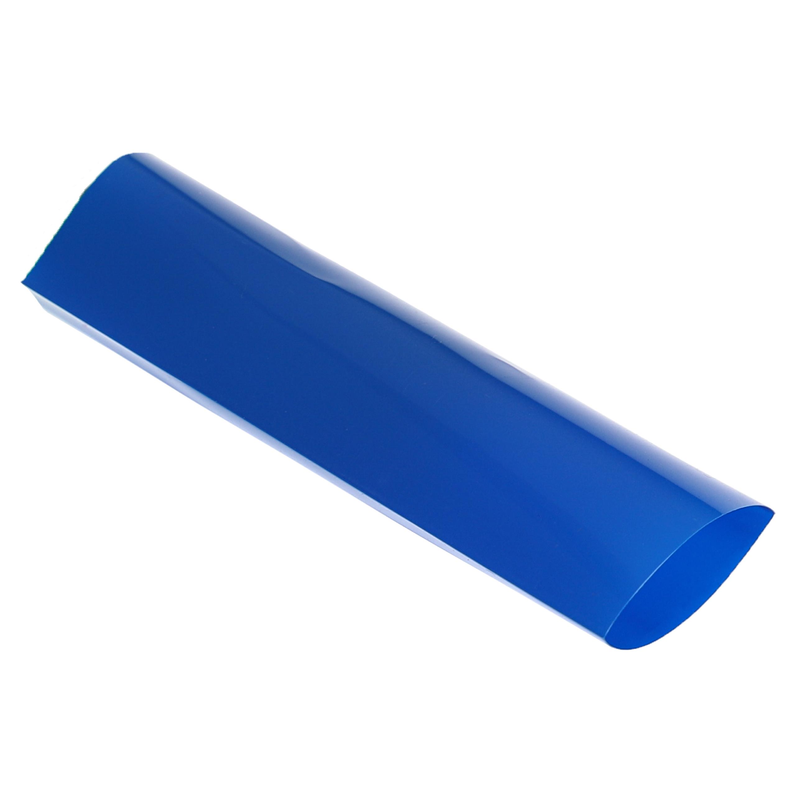 10x Schrumpfschlauch passend für 18650 Akku Zellen - Schrumpffolie Blau