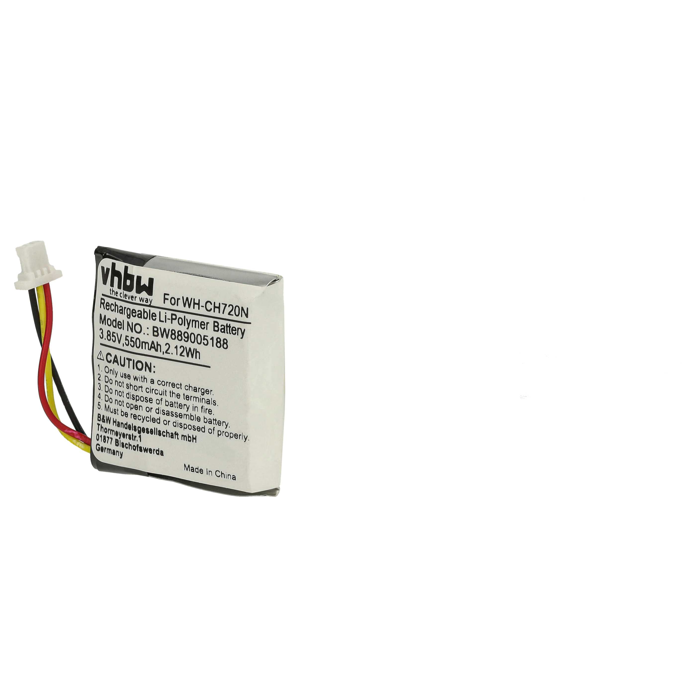 Akumulator do słuchawek bezprzewodowych zamiennik Sony 722428, FT702028P - 550 mAh 3,85 V LiPo