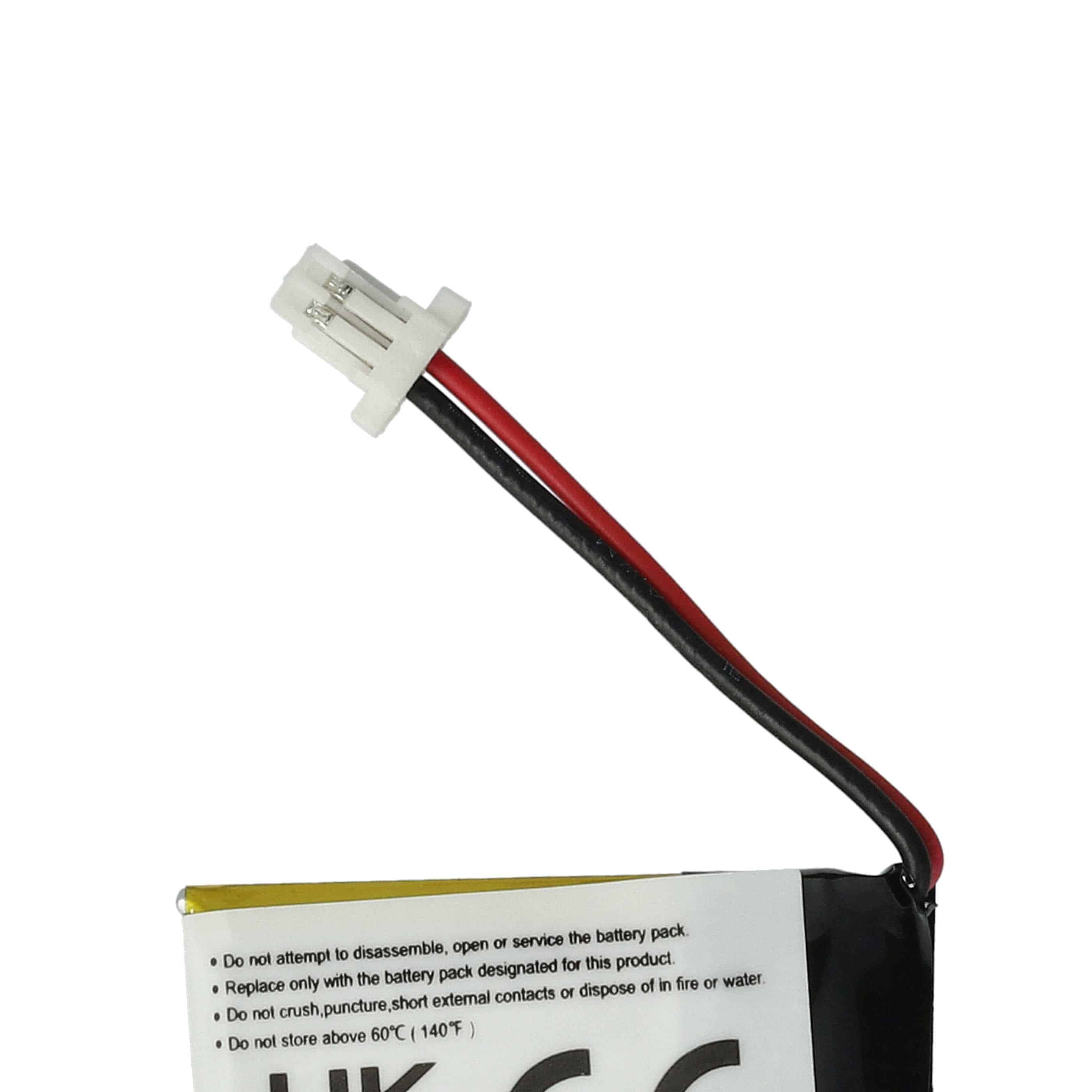 2x Akumulator do słuchawek bezprzewodowych zamiennik Plantronics 84479-01, 86180-01 - 140 mAh 3,7 V LiPo