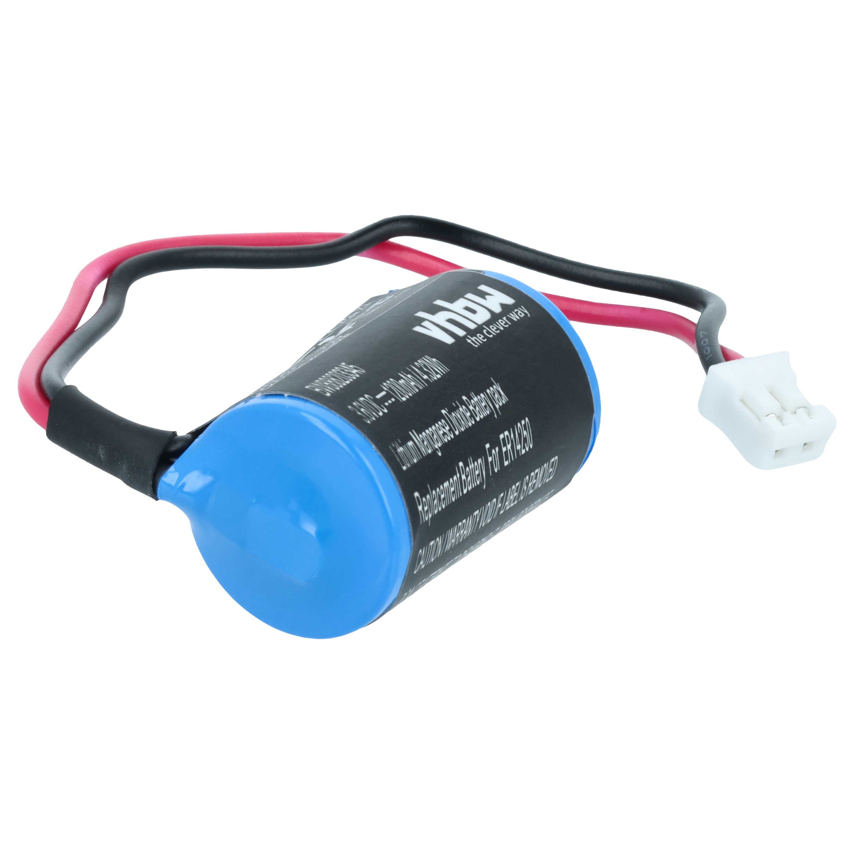Pile (5 pcs.) remplace Siemens A2C59511954, A2C59511954X chronotachygraphe - 1200mAh 3,6V Li-SOCl2