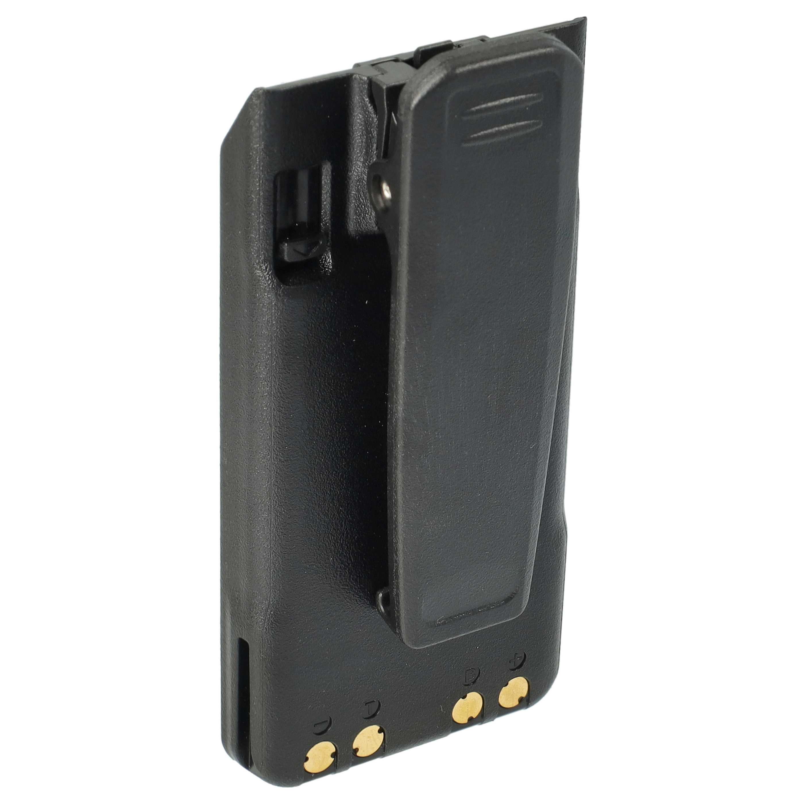 Radio 2x Battery replaces Icom BP-279, BP-280, BP-280LI - 1500 mAh 7.4 V Li-Ion + Belt Clip