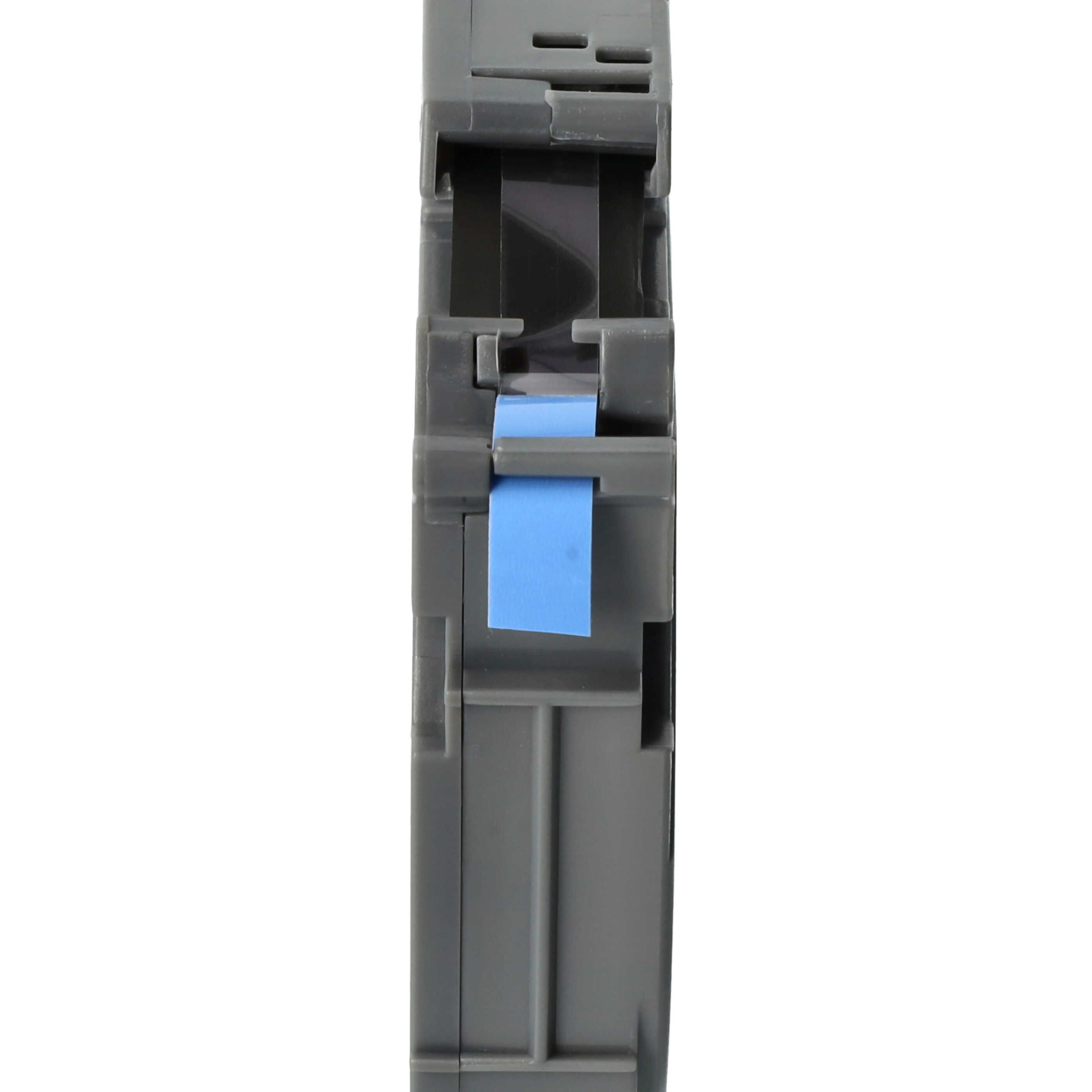 Cassetta nastro sostituisce Brother TZE-S511 per etichettatrice Brother 6mm nero su blu, extra forte