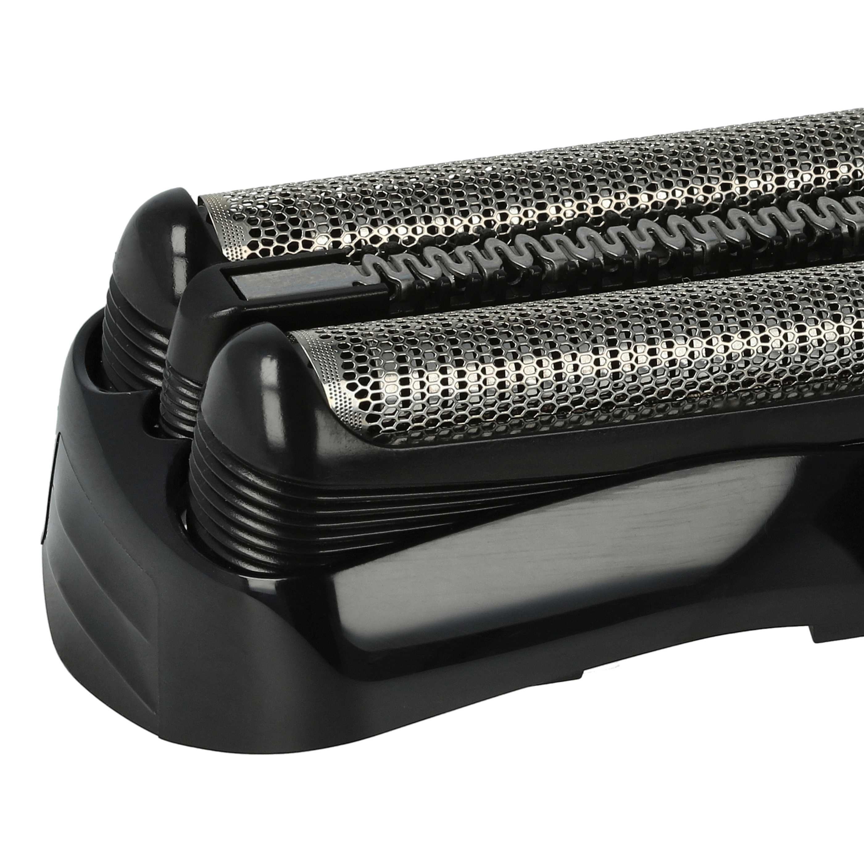 3x Shaving Heads replaces Braun 21S, 21B for Braun Electric Razor, black