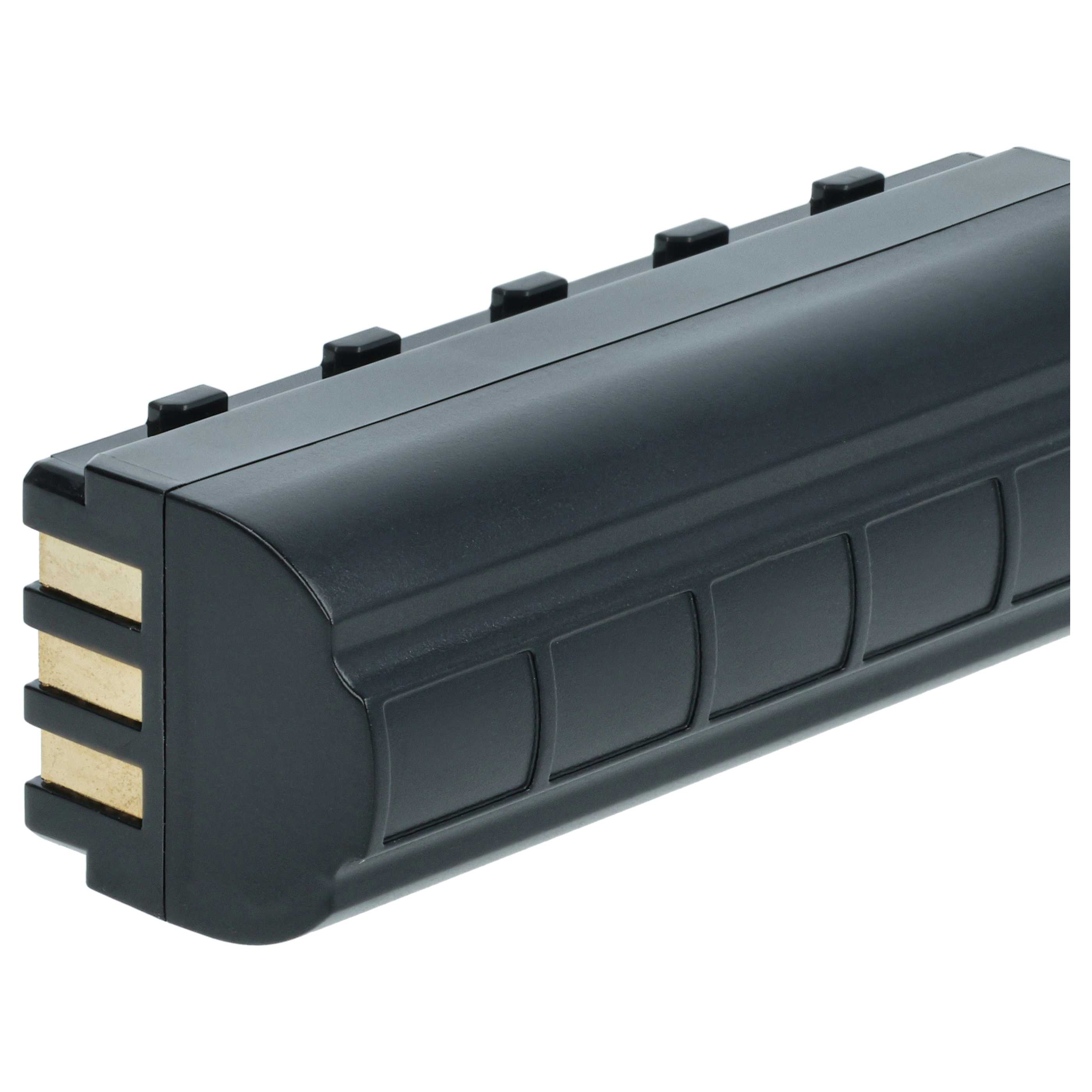2x Batería reemplaza Leuze 50120448 para escáner código de barras (2200 mAh, 3,7 V, Li-Ion)