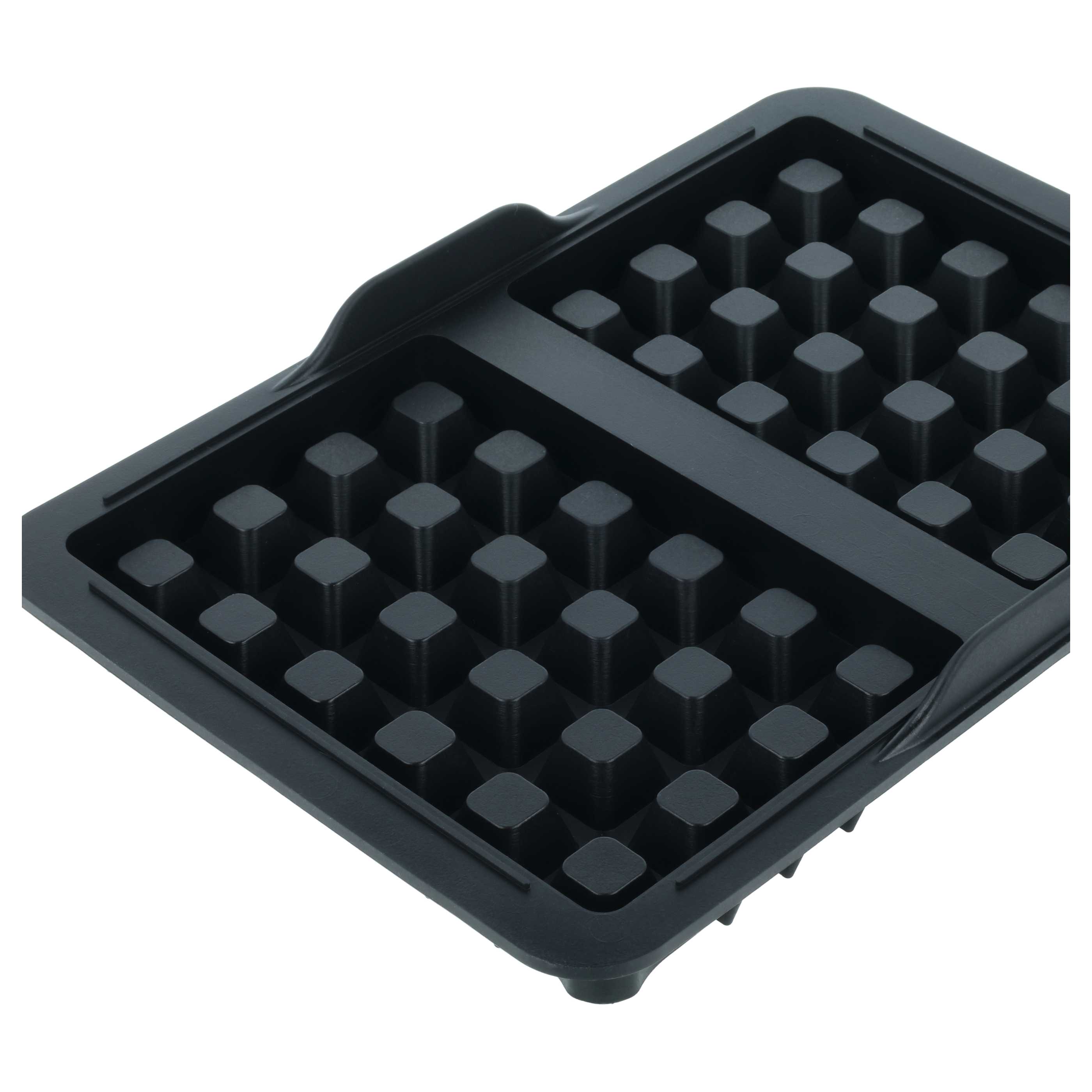 2x Waffeleinsatz passend für Ninja AirFryer AF400EU, AF451EU, AF500EU Heißluftfritteusen - Silikon, BPA-frei