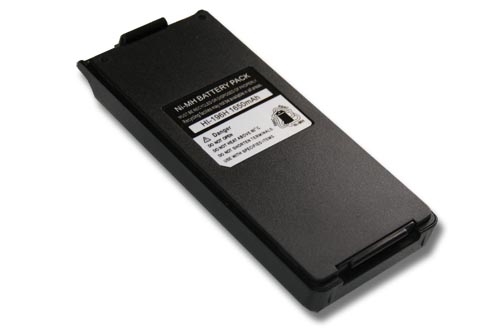 Batterie remplace Icom BP-195, BP-196H, BP-196, BP-196R pour radio talkie-walkie - 1650mAh 9,6V NiMH