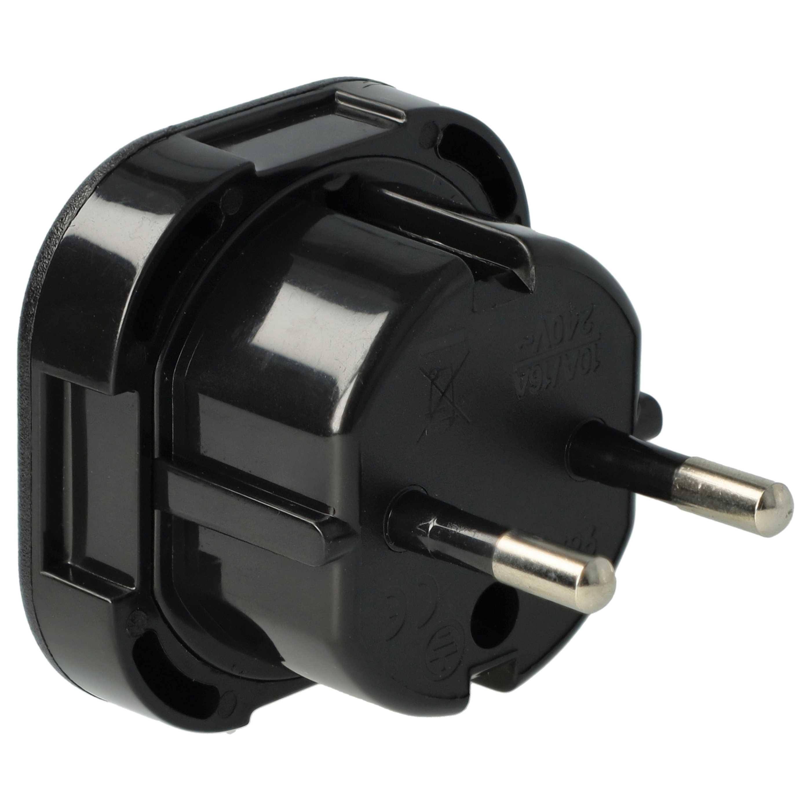 Travel Plug Adapter (EU plug to UK socket) - 250 V / 16 A