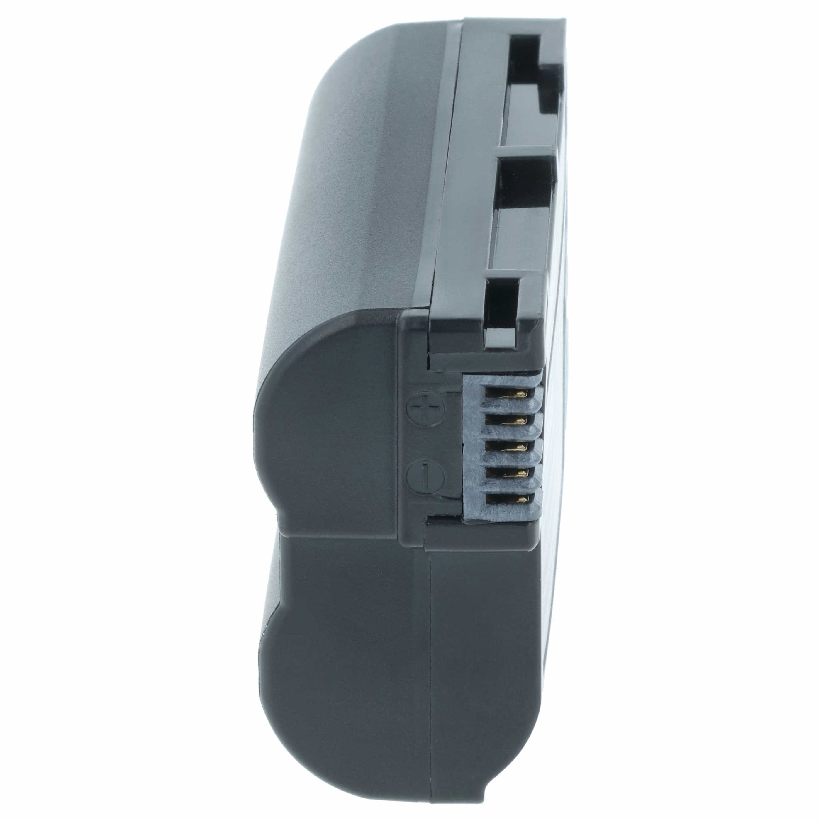 2x Battery replaces Nikon EN-EL15 - 2250mAh, 7V, Li-Ion with Info Chip