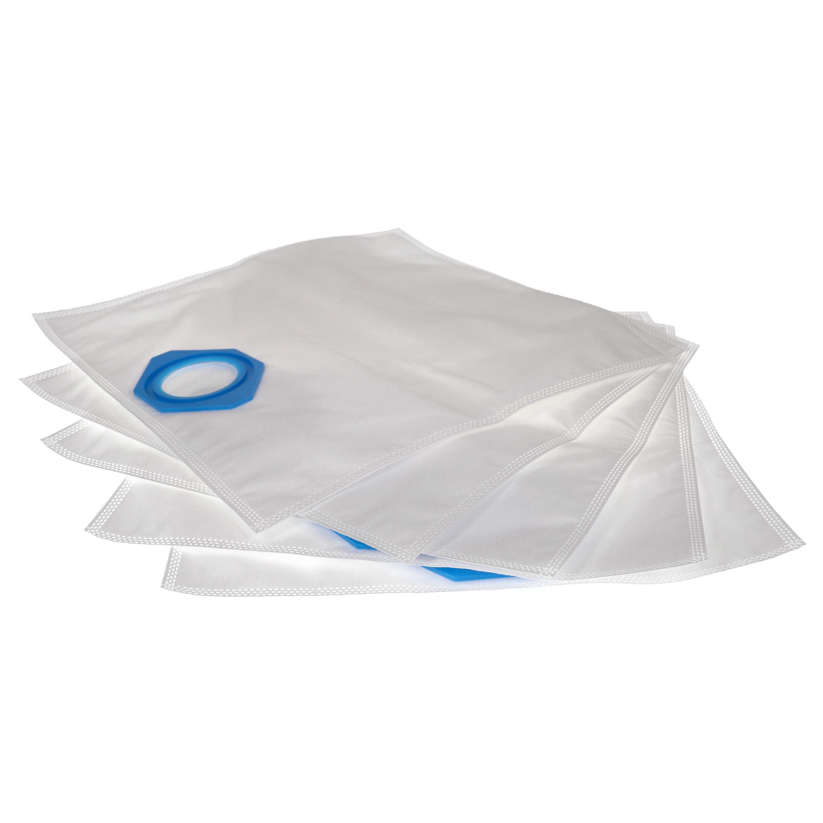 5x Sac remplace Nilfisk 107418525, 5715492194087 pour aspirateur Nilfisk - microfibre non tissée