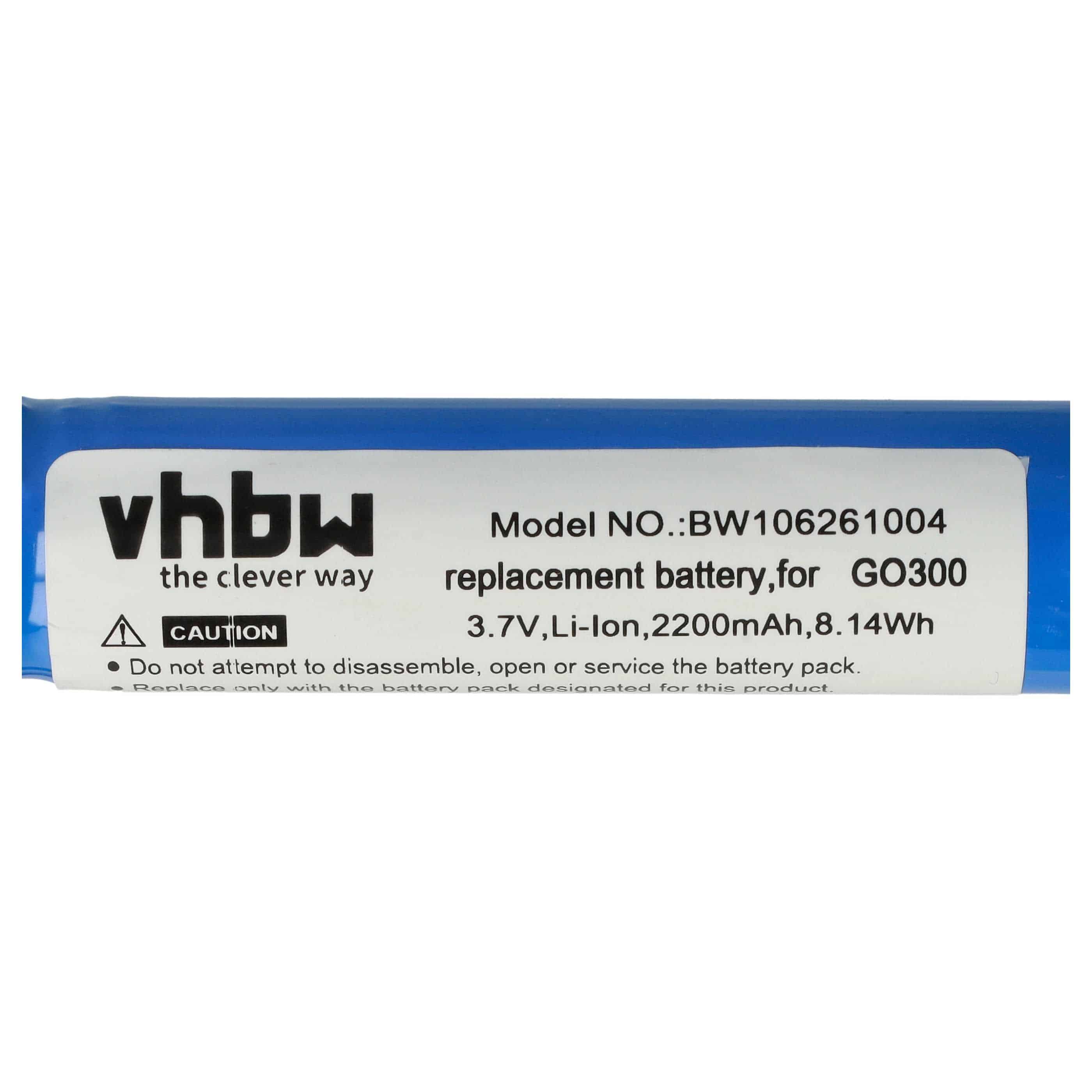 Akumulator do nawigacji GPS zamiennik VF5 - 2200 mAh 3,7 V Li-Ion