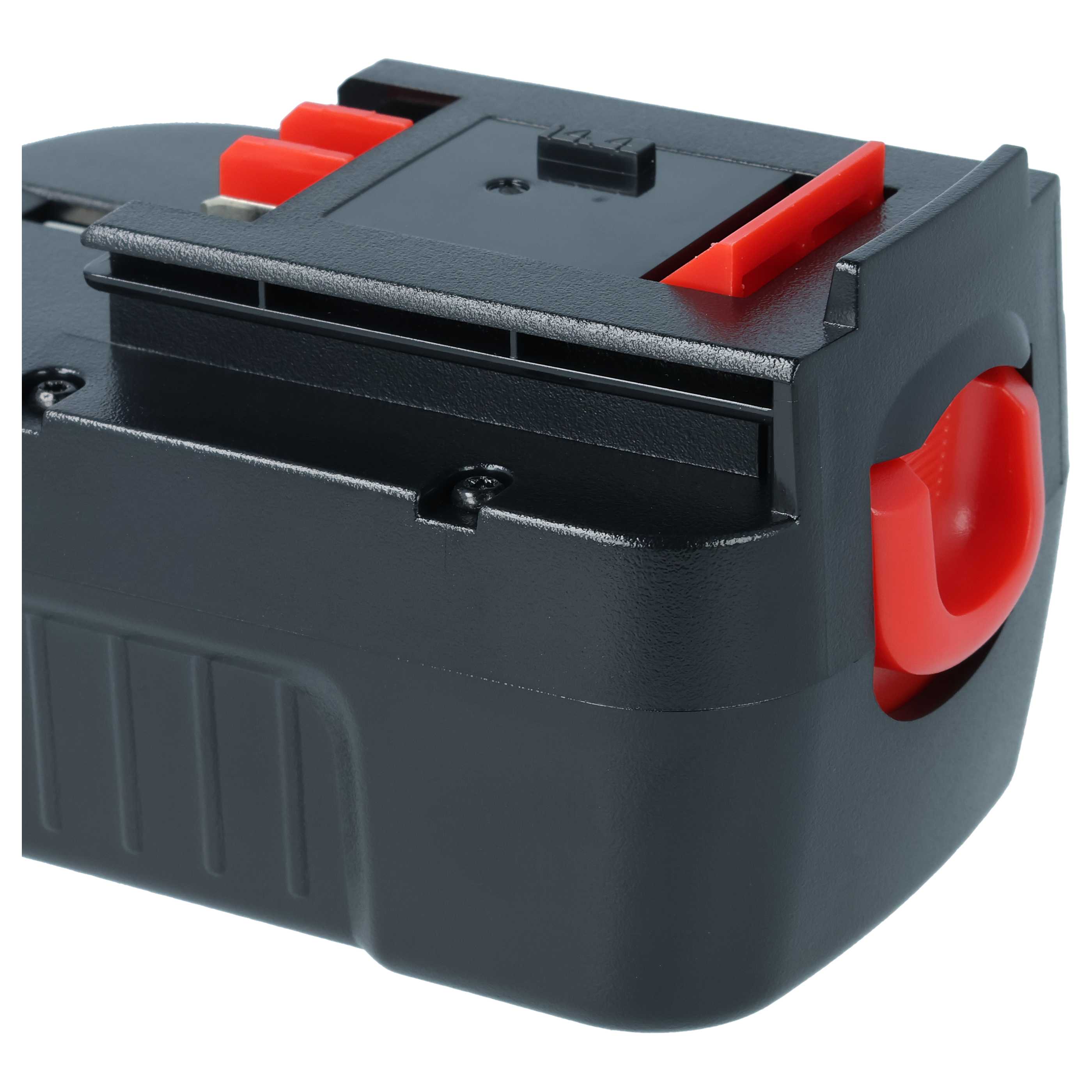 2x Battery replaces Black & Decker A14, 499936-34, 499936-35 Electric Power Tool - 1500 mAh, 14.4 V, NiMH
