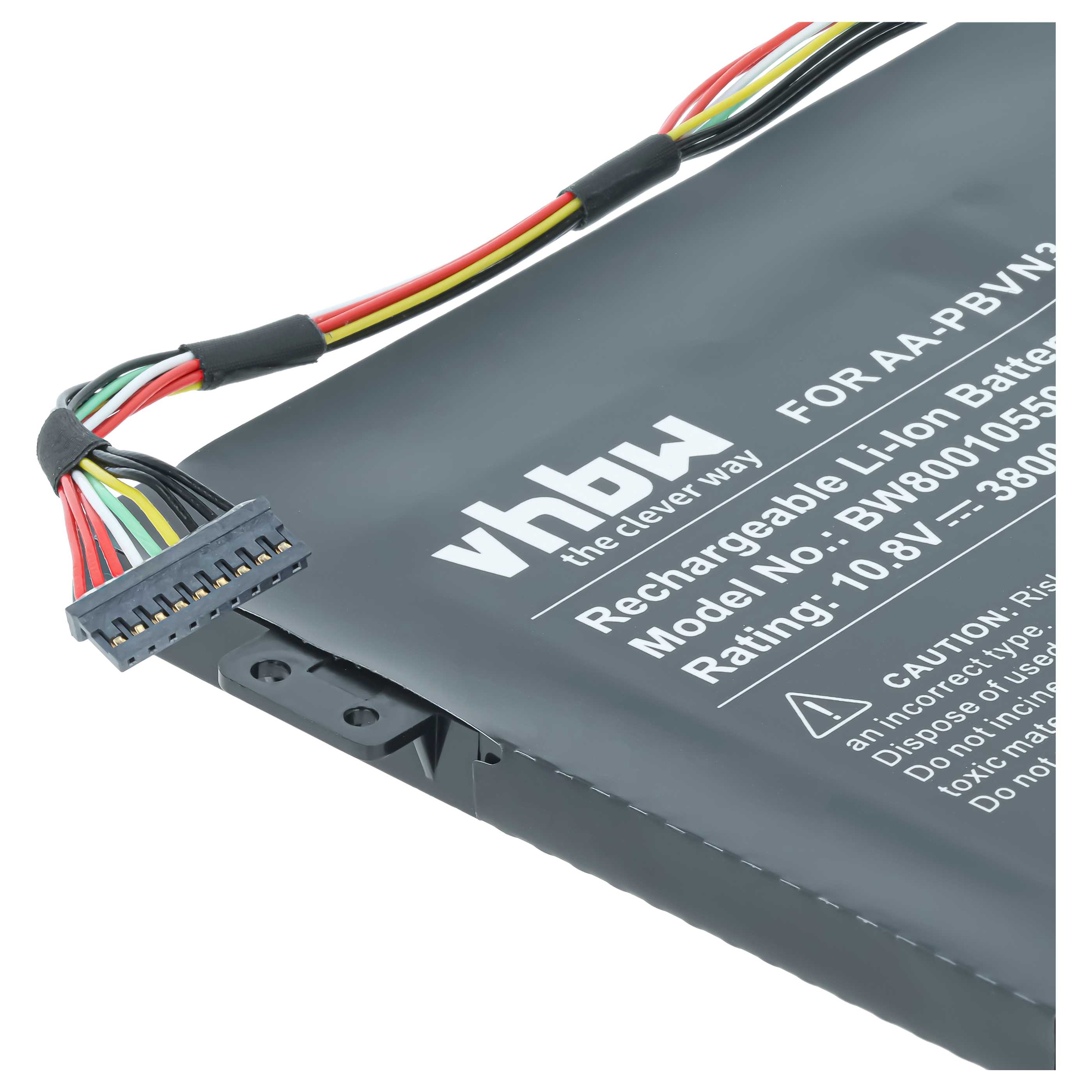 Akumulator do laptopa zamiennik Samsung AA-PBVN3AB, BA43-00358A - 3800 mAh 10,8 V Li-Ion, czarny