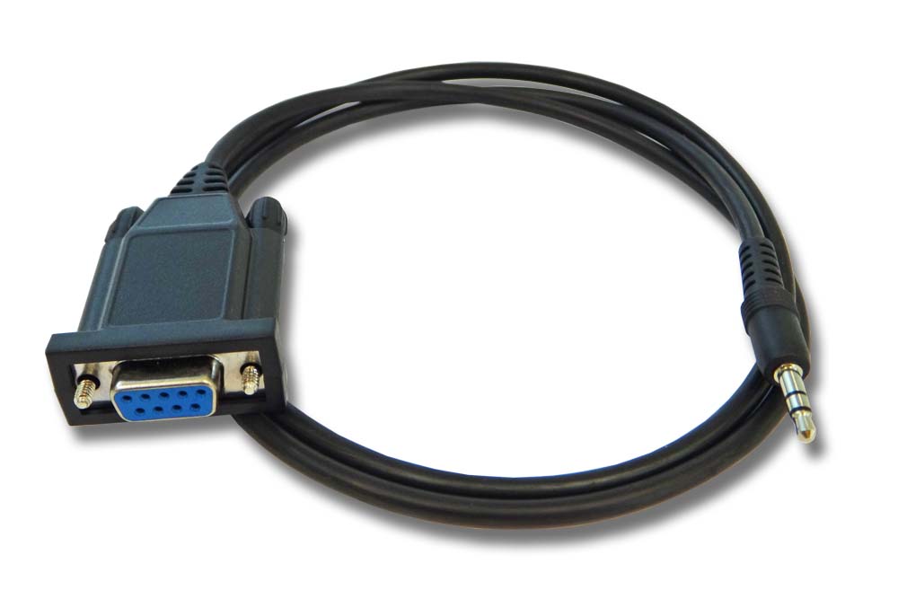 Programmierkabel RS-232 passend für Icom IC-t90A Funkgerät - Adapter 13,5cm Schwarz