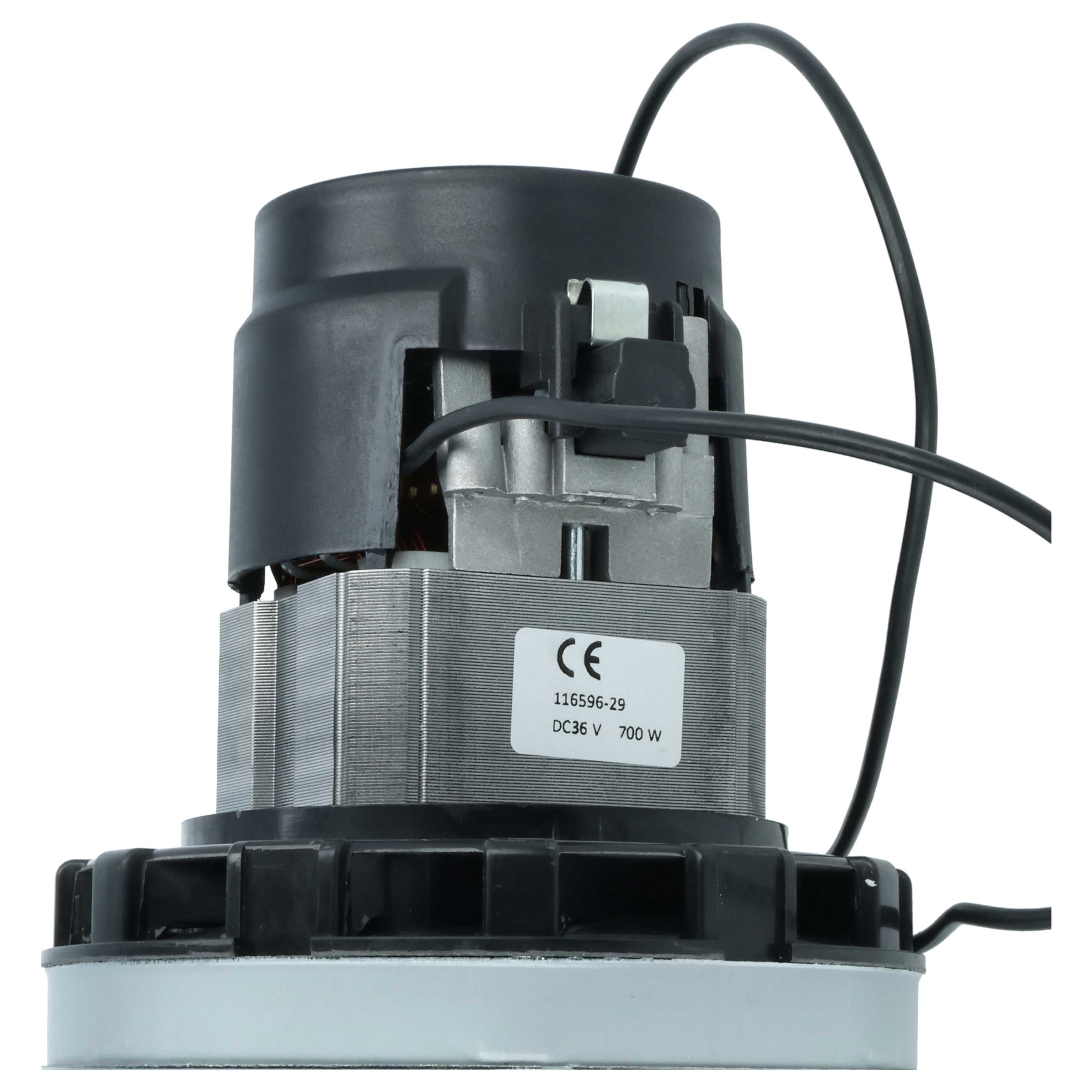 Motor als Ersatz für Ametek 116596-29 für Hako Staubsauger u.a. - Ersatz-Staubsaugermotor, 1200 W