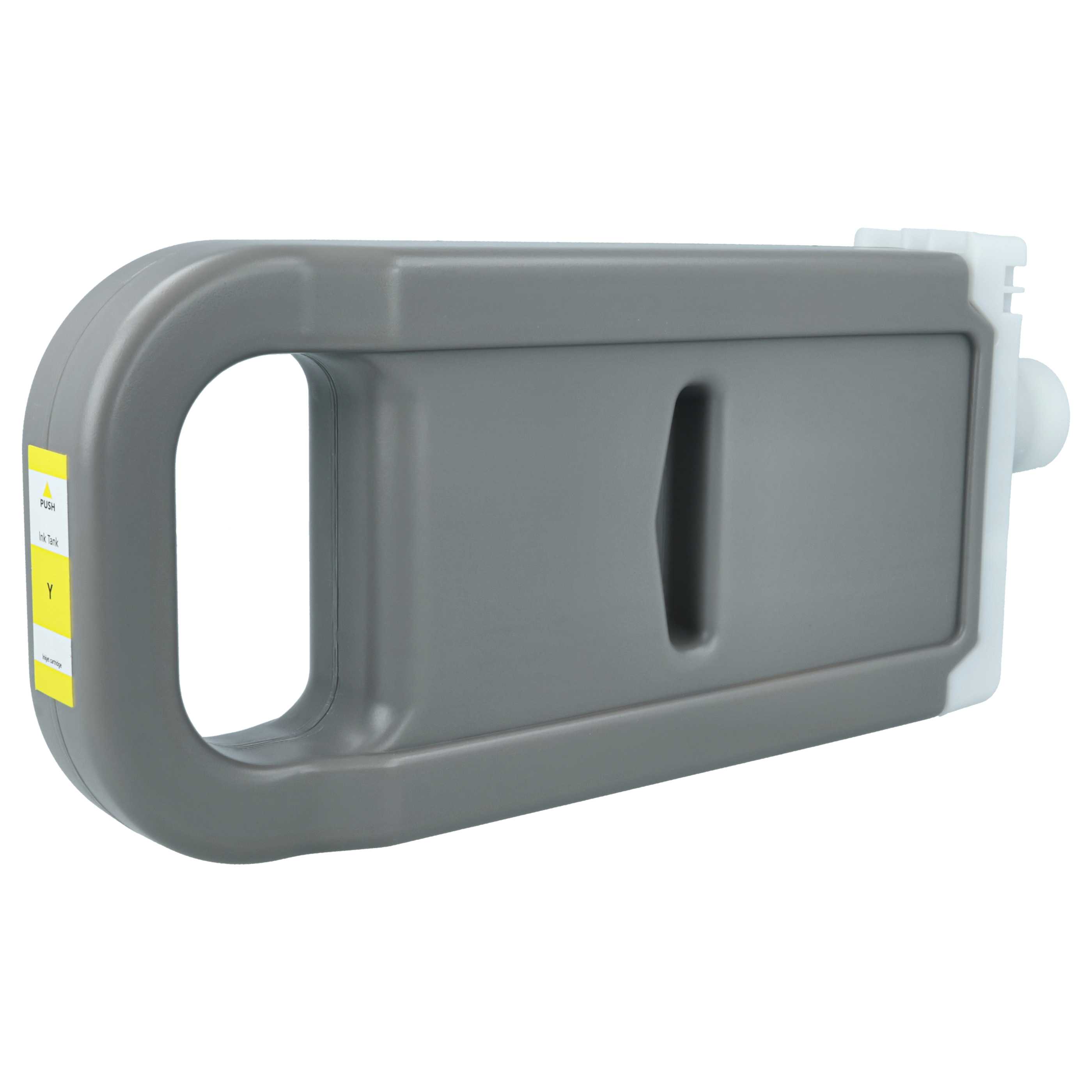 Ink Cartridge as Exchange for Canon PFI-3700 Y for Canon Printer - Yellow 700 ml