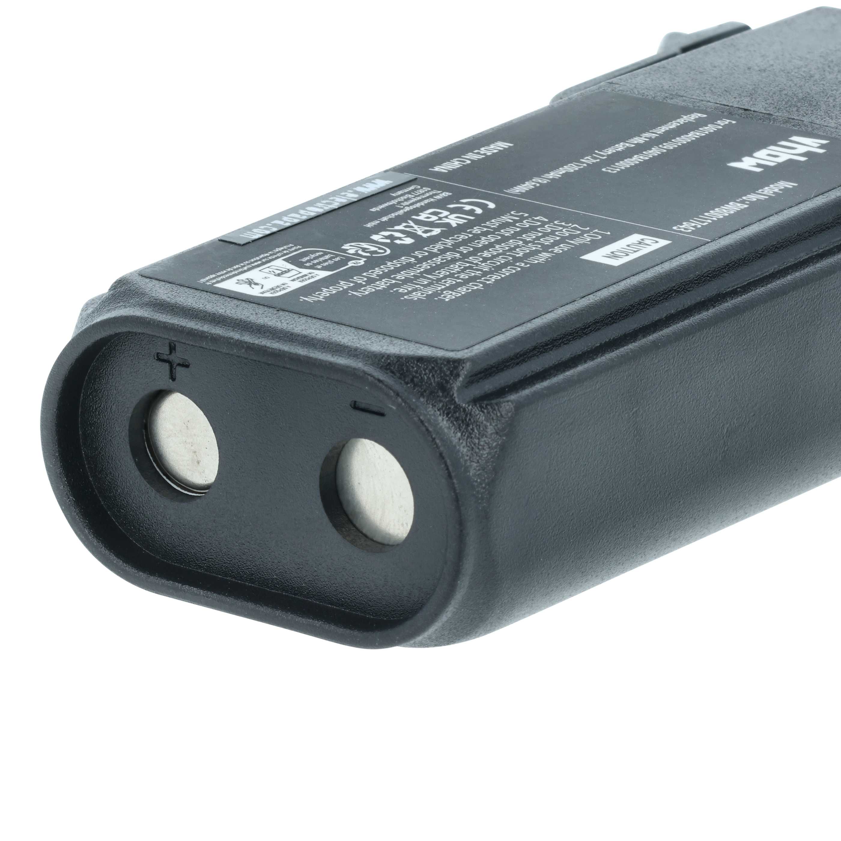 Batteria per telecomando remote controller sostituisce Elca 04.142, 0401BA000109 - 1200mAh 7,2V NiMH