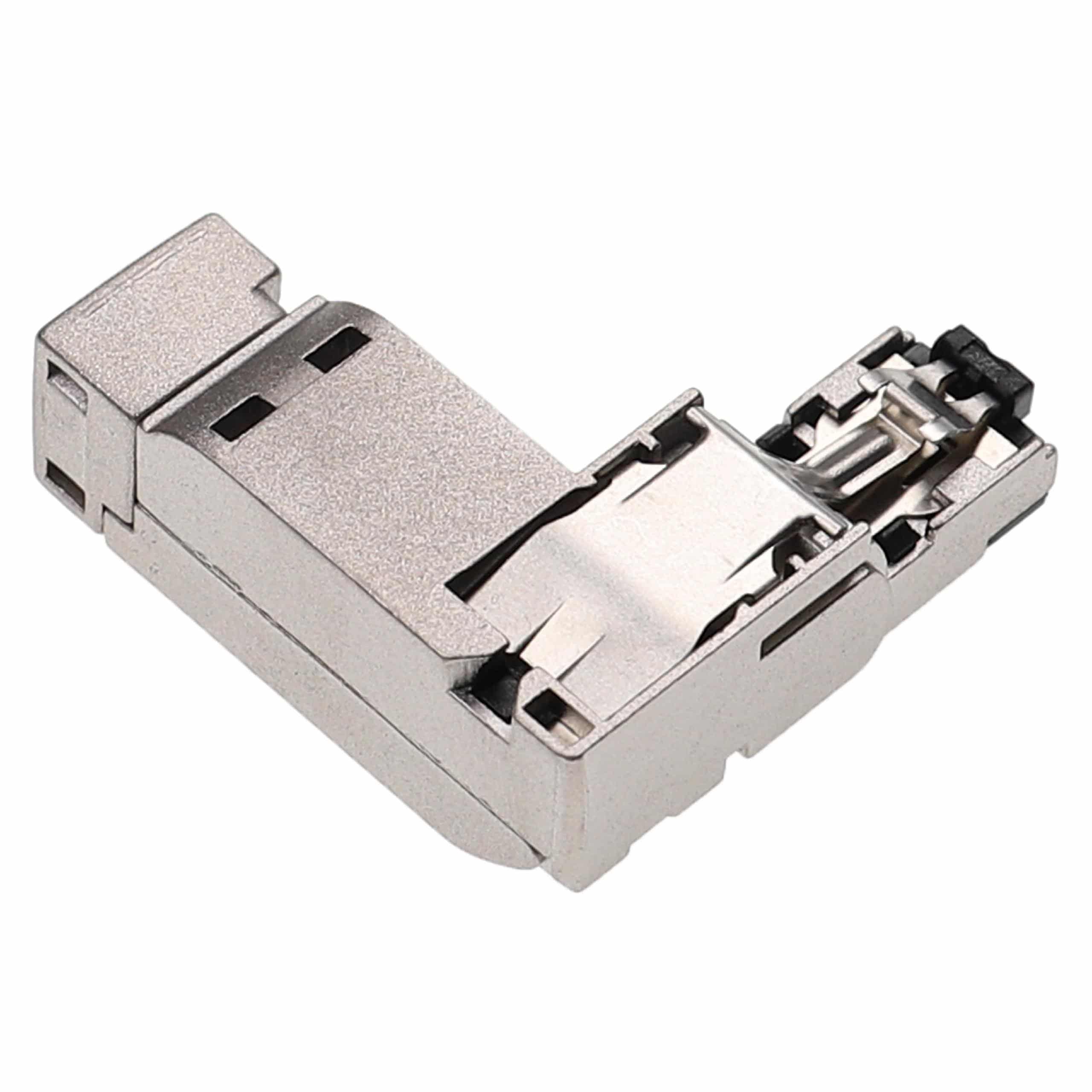RJ45 Plug as Replacement for Siemens Profinet 6GK1901-1BB10-2AA0 Ethernet Cable - Connector Plug, angled