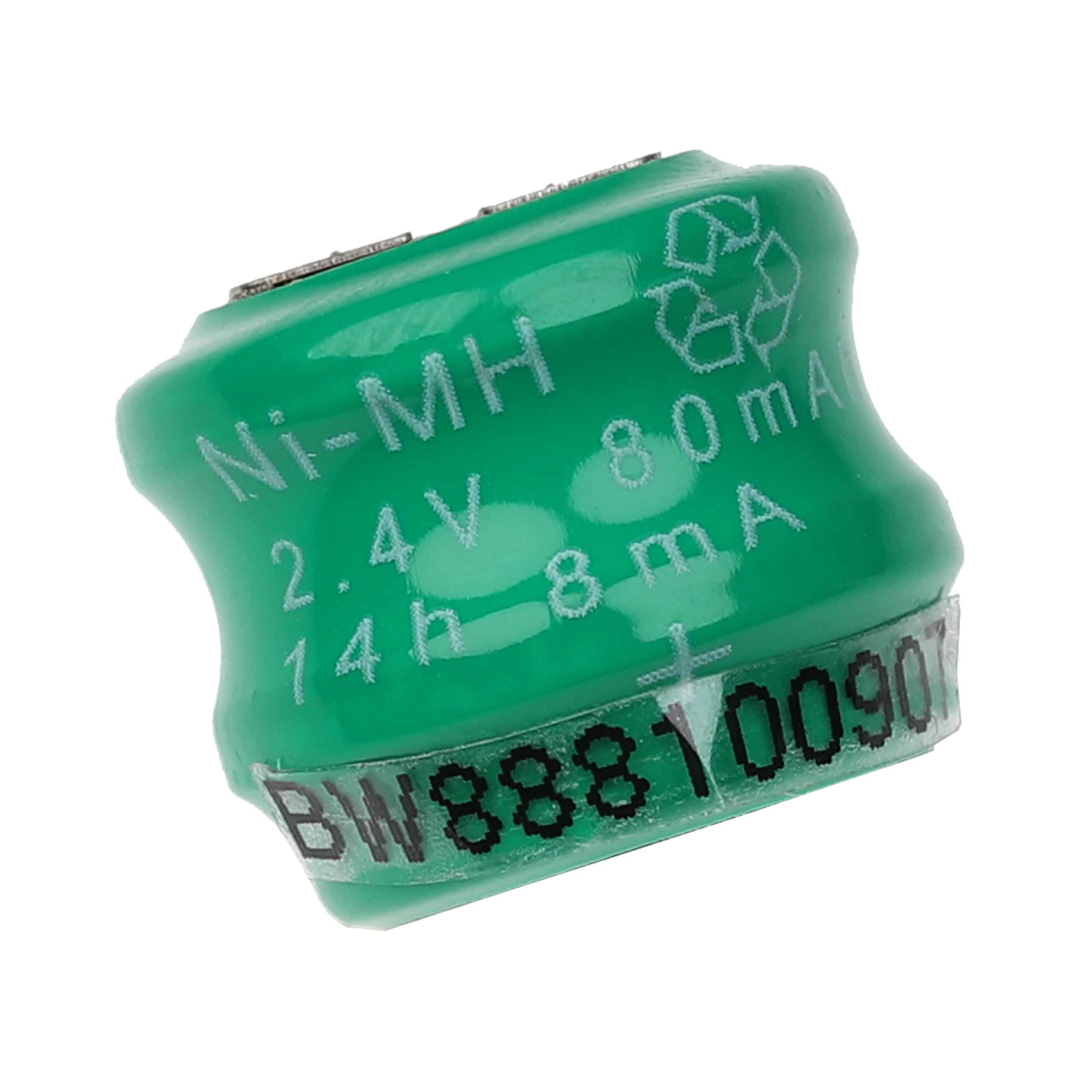 Batteria a bottone (2x cella) tipo V80H 3 pin sostituisce V80H per modellismo, luci solari ecc. 