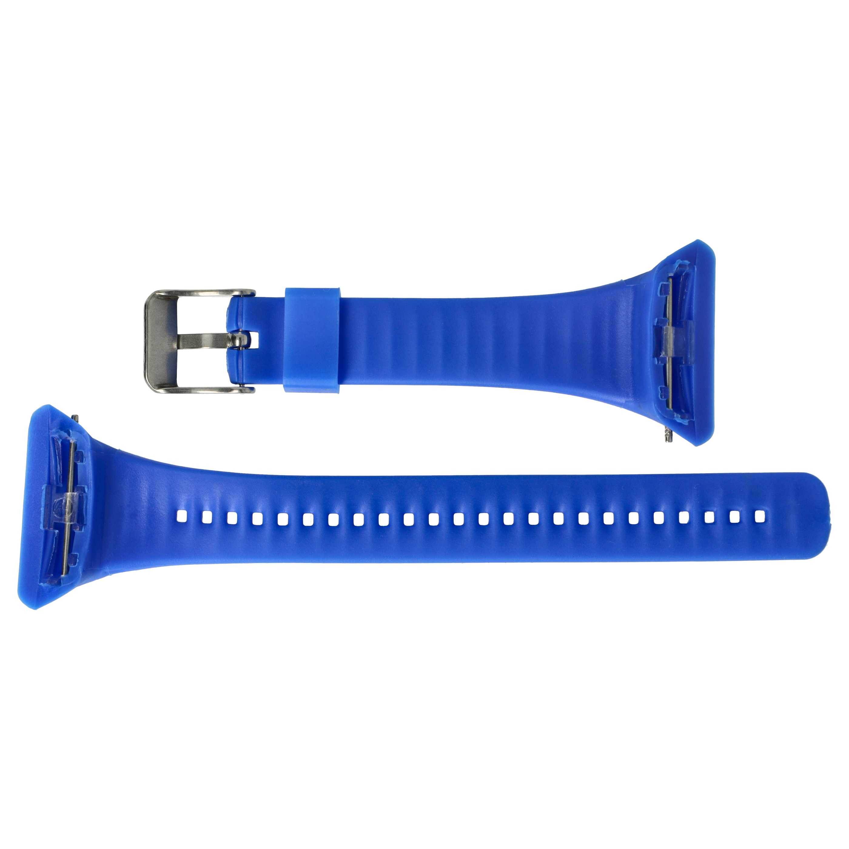 wristband L for Polar Smartwatch - 11.5cm + 8.5 cm long, 33mm wide, blue