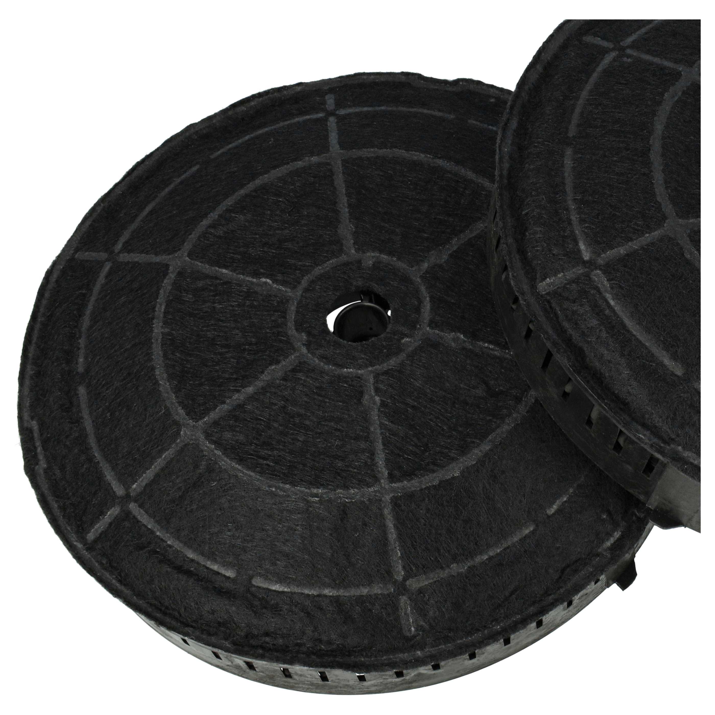 4x Filtres à charbon actif remplace AEG 405517113/8, 4055171138, 405521750, 405517113 pour hotte Zanussi