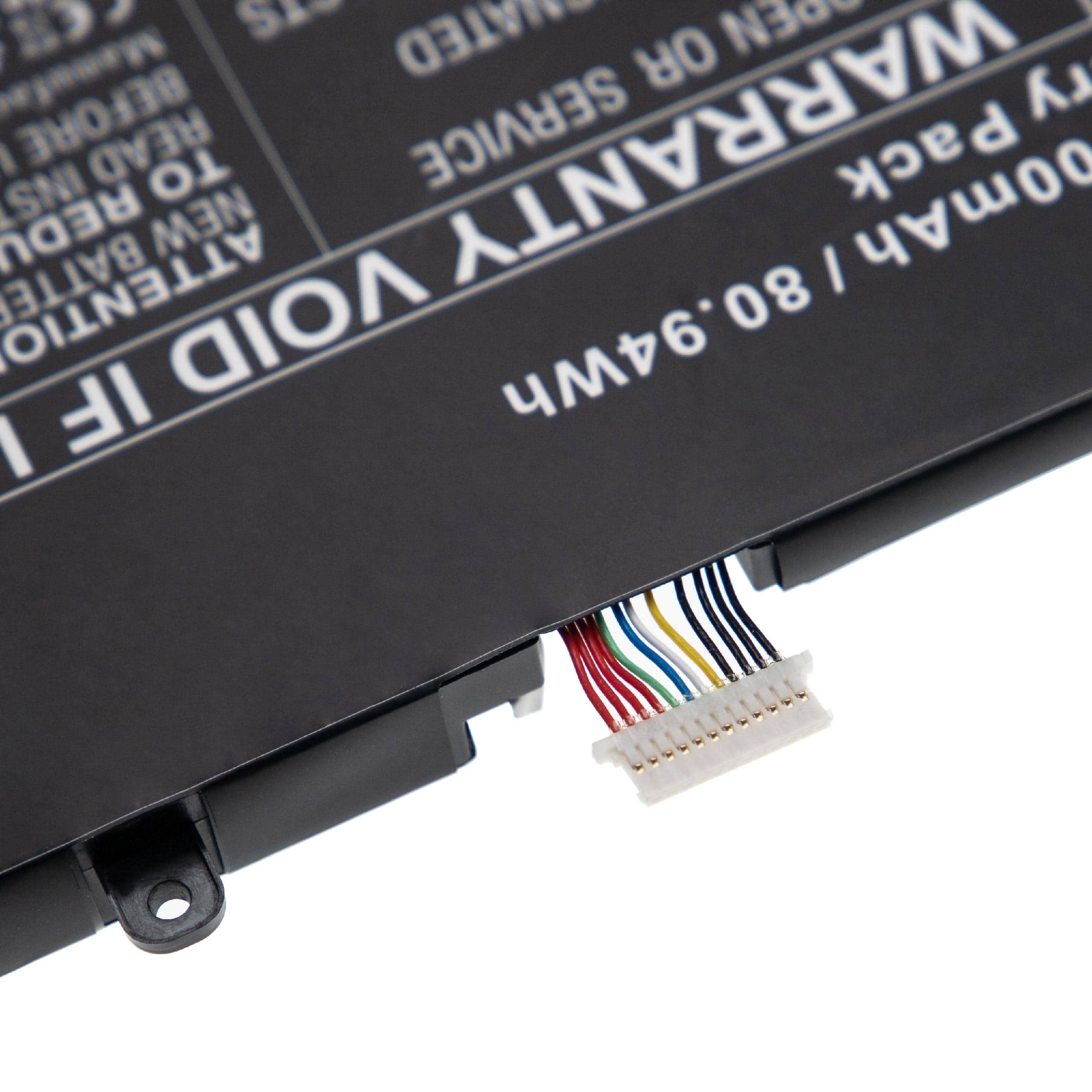 Batterie remplace Schenker / Thunderobot SQU-1609 pour ordinateur portable - 7100mAh 11,4V Li-polymère