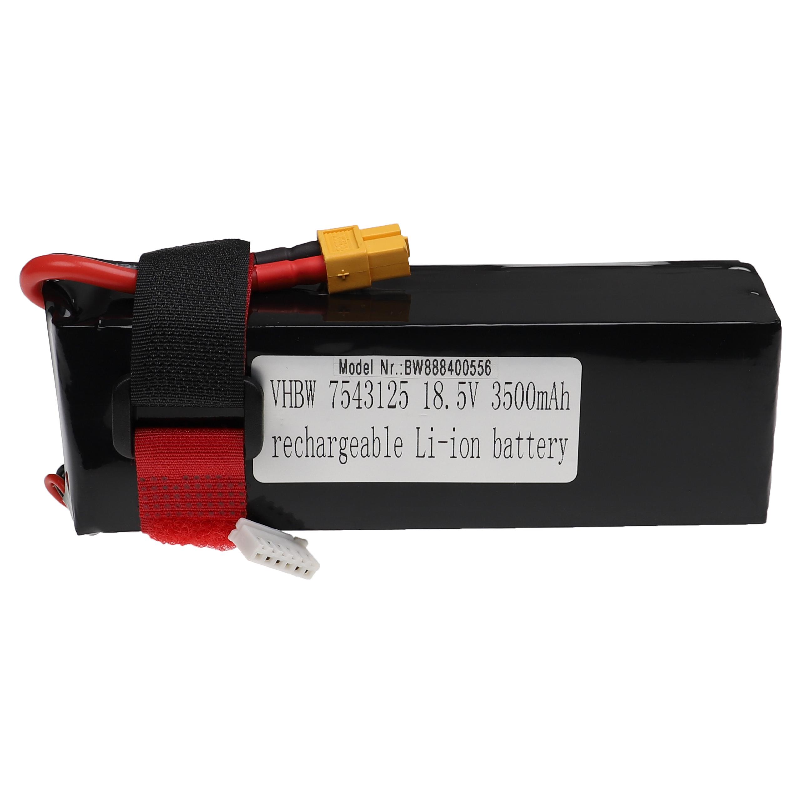 Batterie modèle radio-télécommandé - 3500mAh 18,5V Li-polymère, XT60