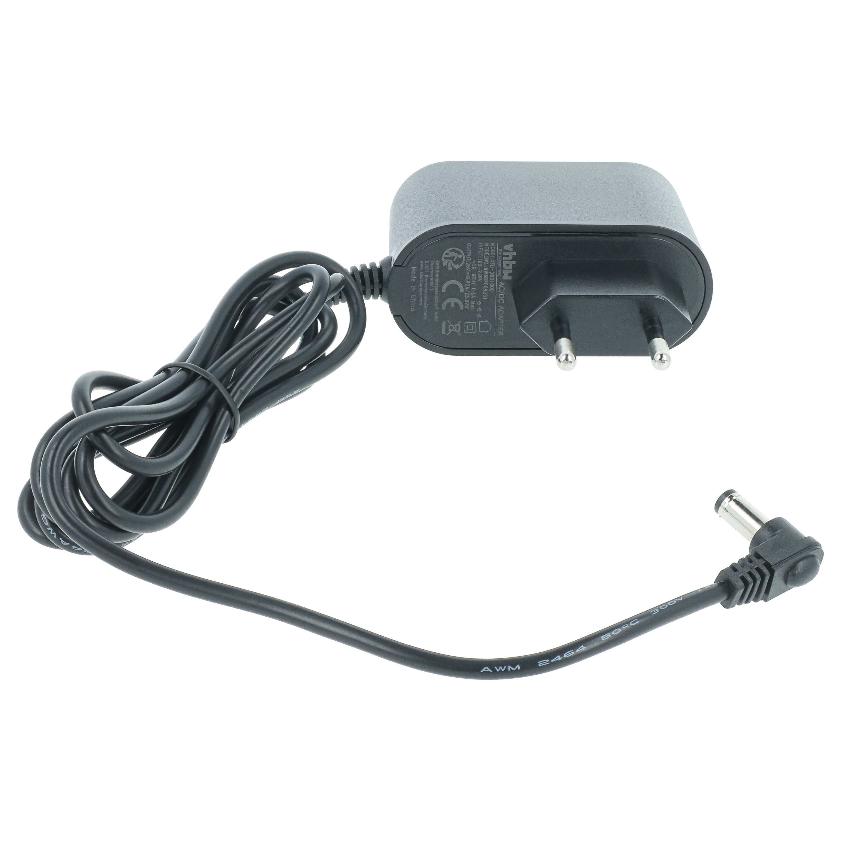 Netzteil wie Fakir 2974150 für Fakir Starky WDA700 Wet & Dry, 26 V, 0.92 A