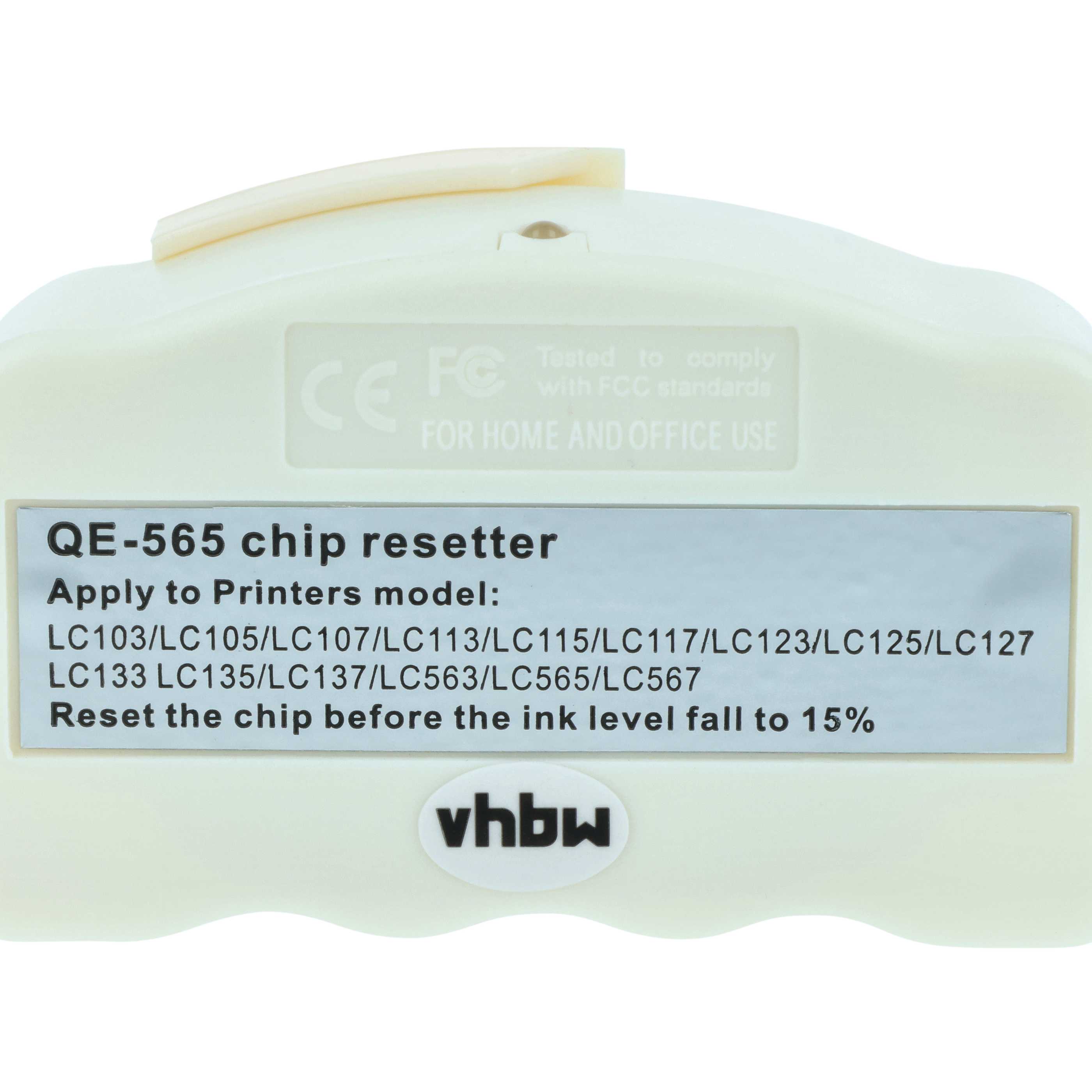 Chip resetter sostituisce Brother LC121BK, LC121C, LC121, LC121M, LC121Y per stampanti, cartucce d'inchiostro 